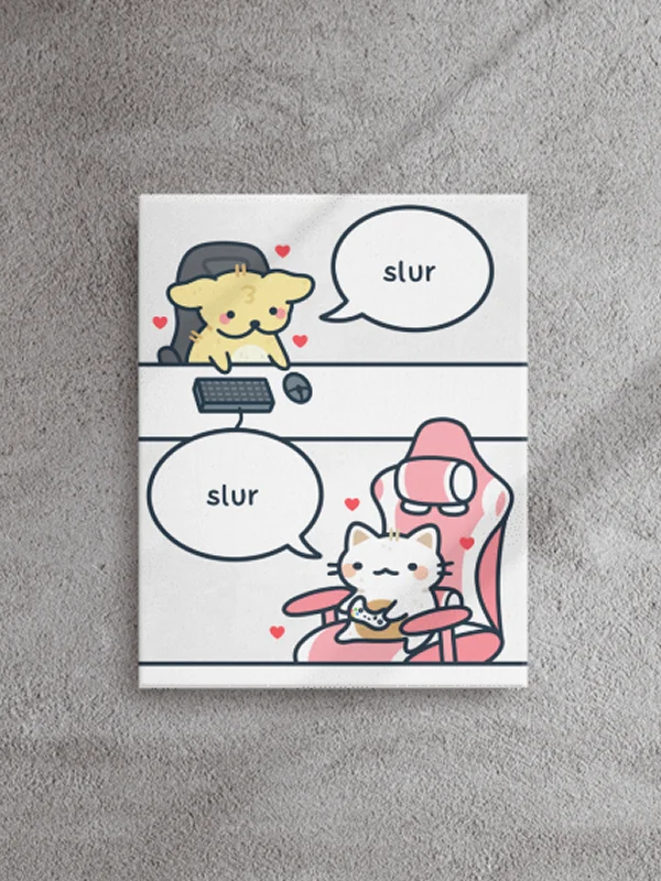 Gamer Love Canvas Print product image (2)