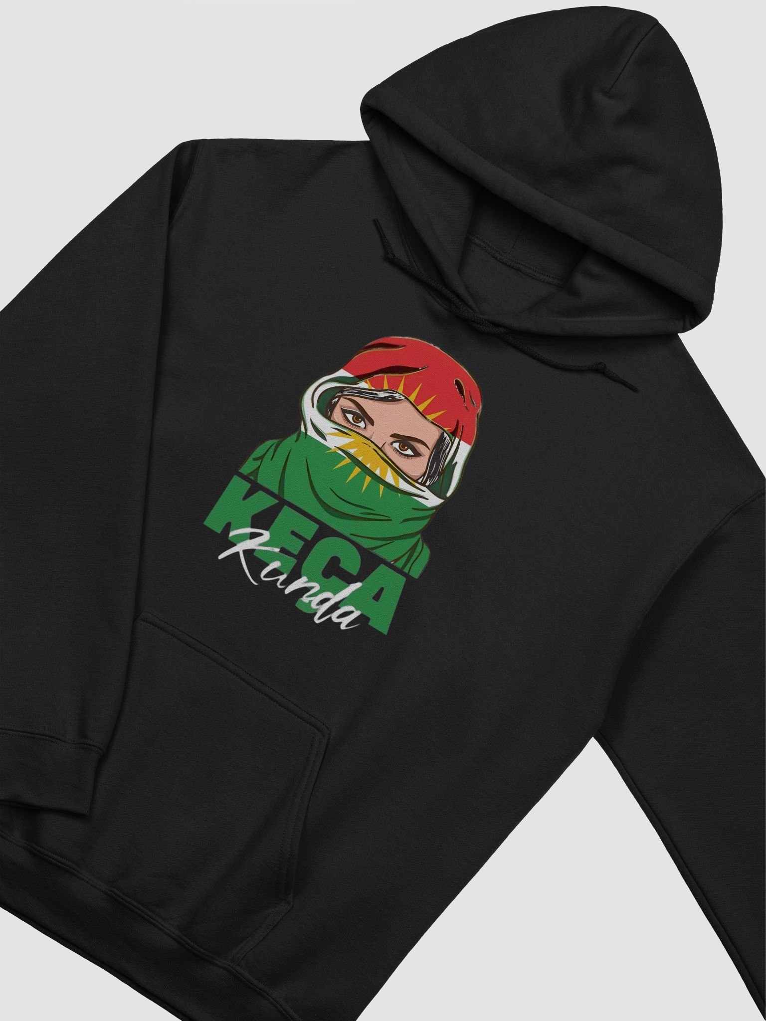 Keca Kurda Flag Eyes Hoodie product image (28)