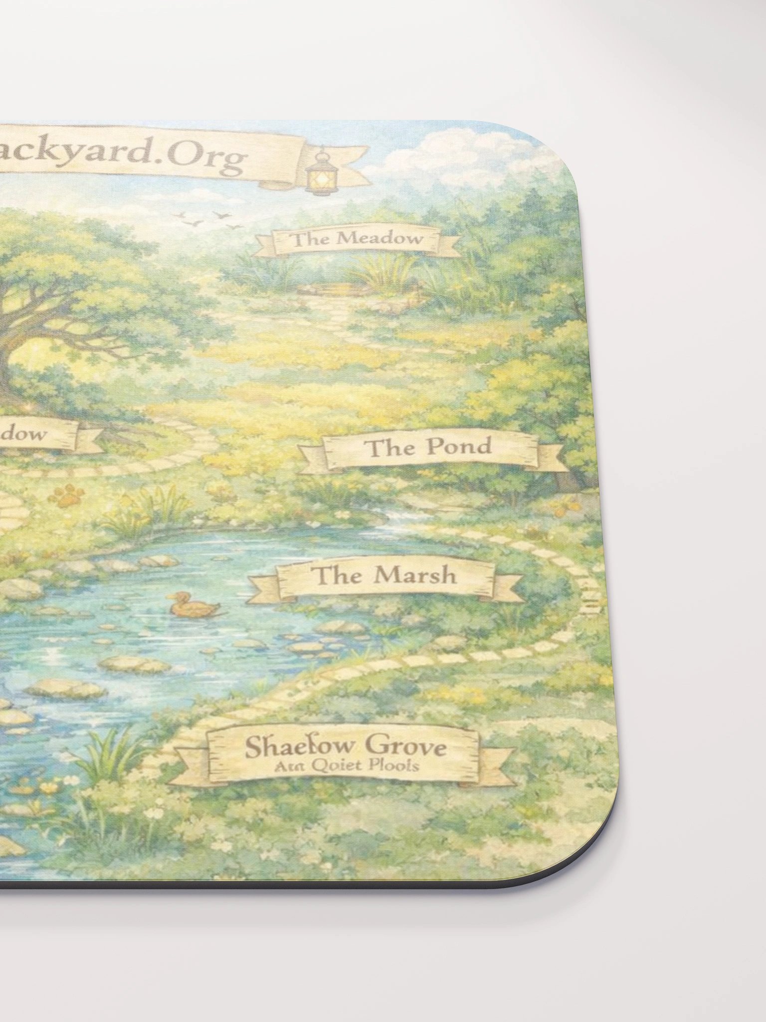 “The Backyard Map — Desk Mat of Wonder & Whimsy” product image (5)