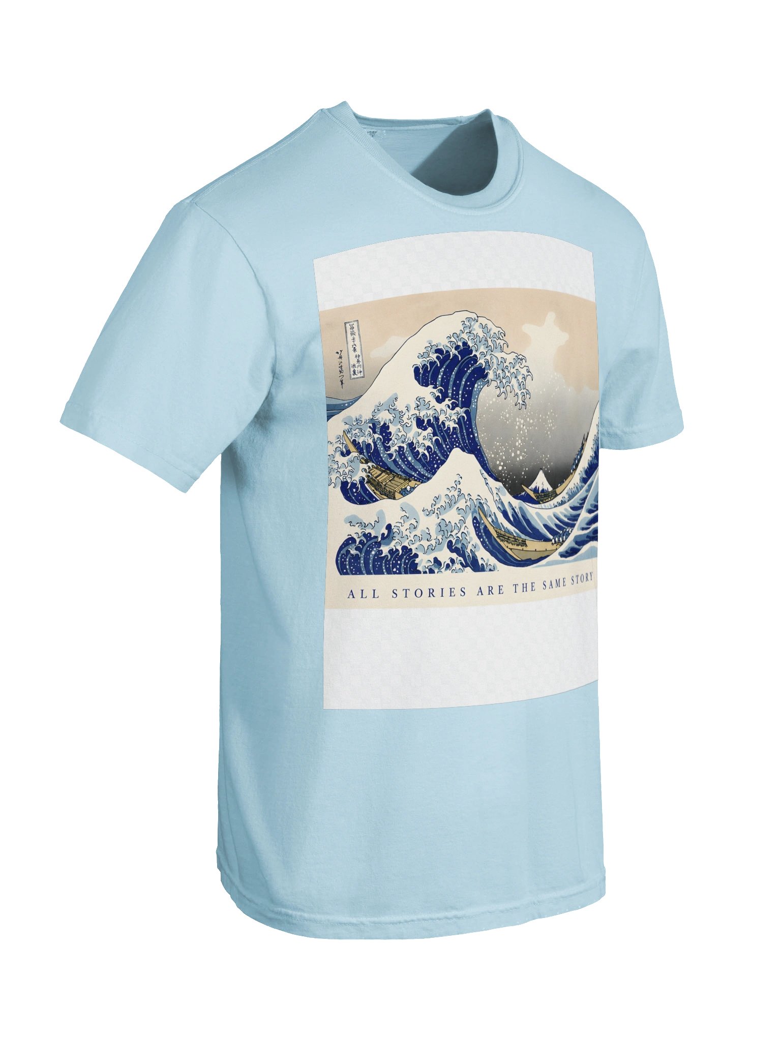Geomytha Artifact 003 — The Great Wave Tee product image (6)