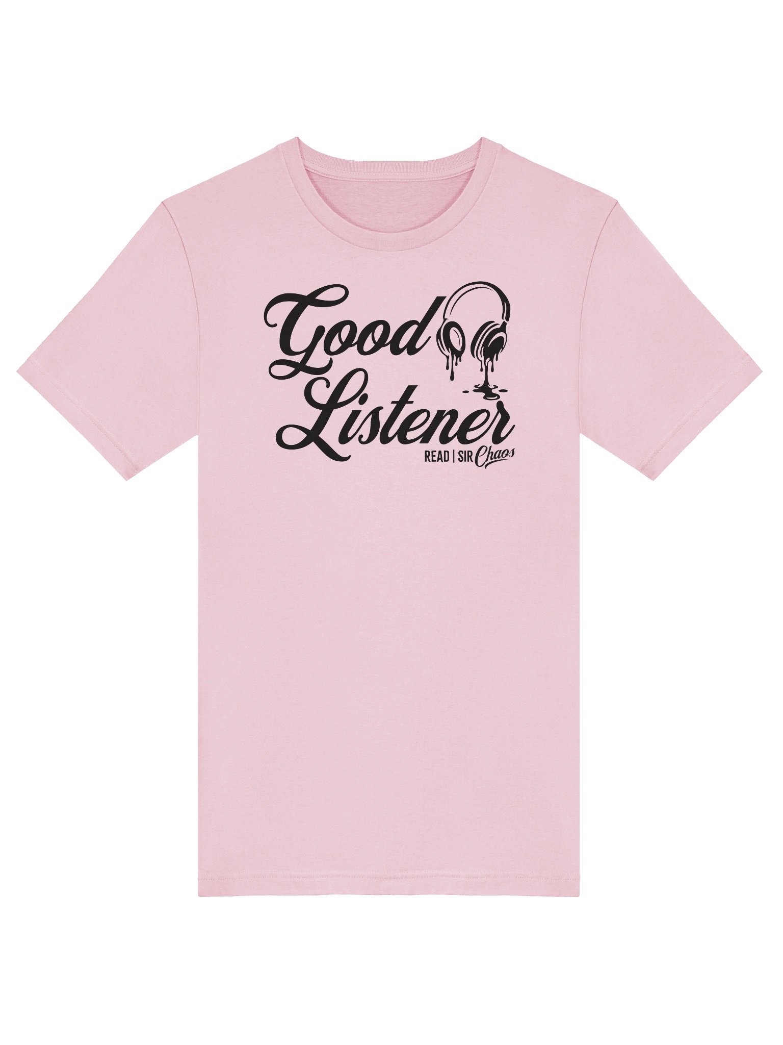 Good Listener Tee - Black Text product image (52)