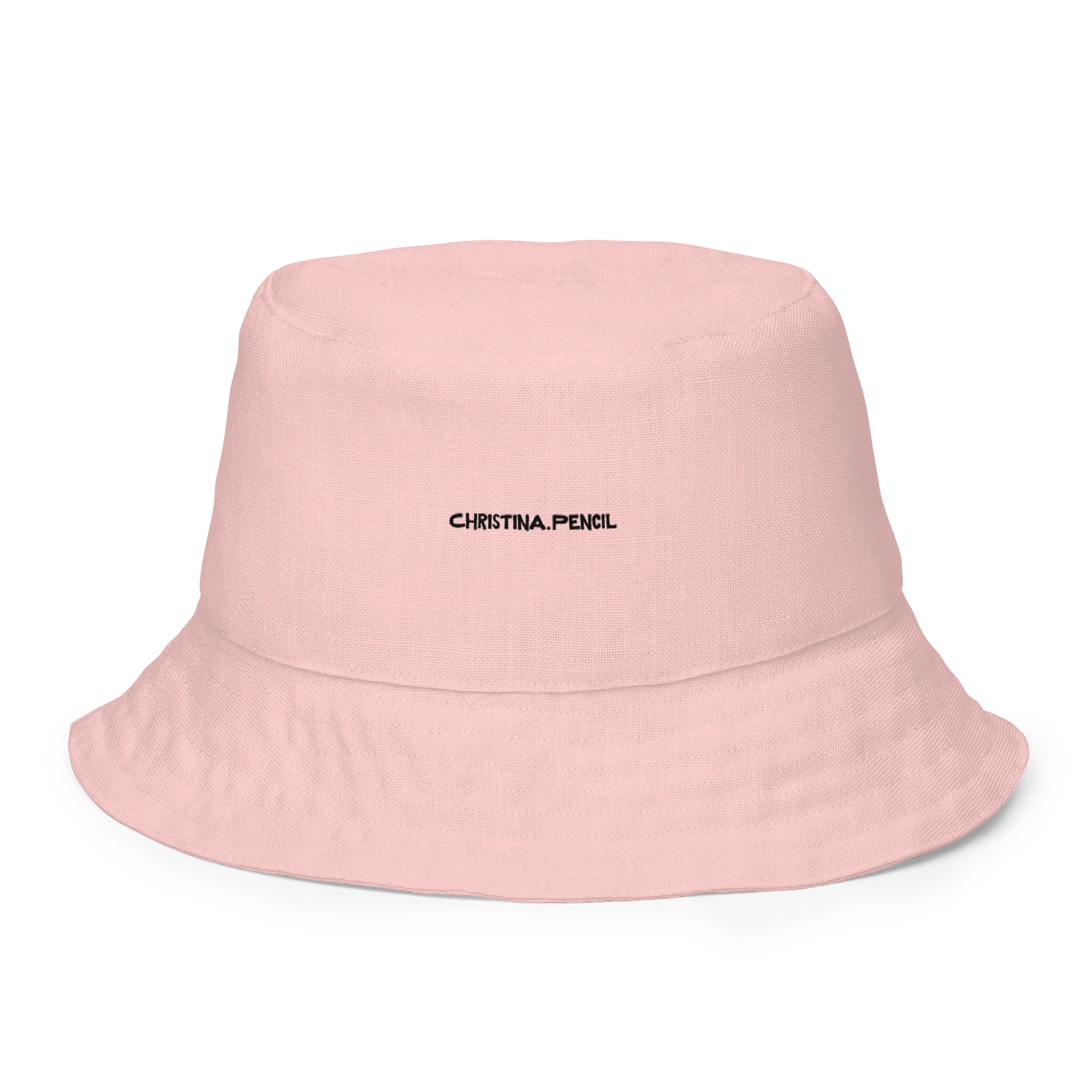 Pink Playful Fish All-Over Print Reversible Bucket Hat product image (4)