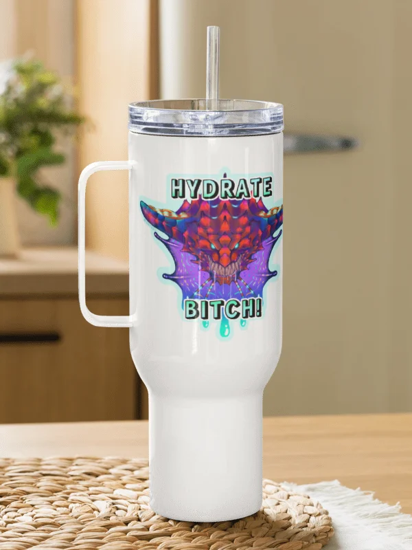 Hydrate B*tch Mug with Handle | 25 oz / 40 oz product image (1)