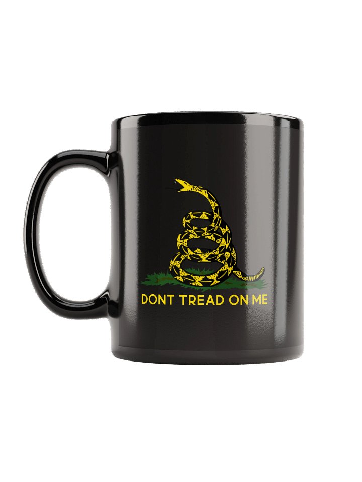 Don't Tread On Me | Black Coffee Cup product image (1)