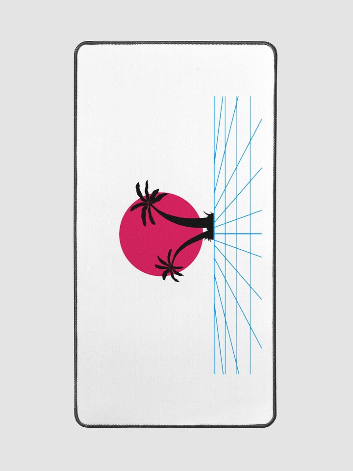 Retro-Futuristic Desk Mat 15.5" x 31.5" product image (2)