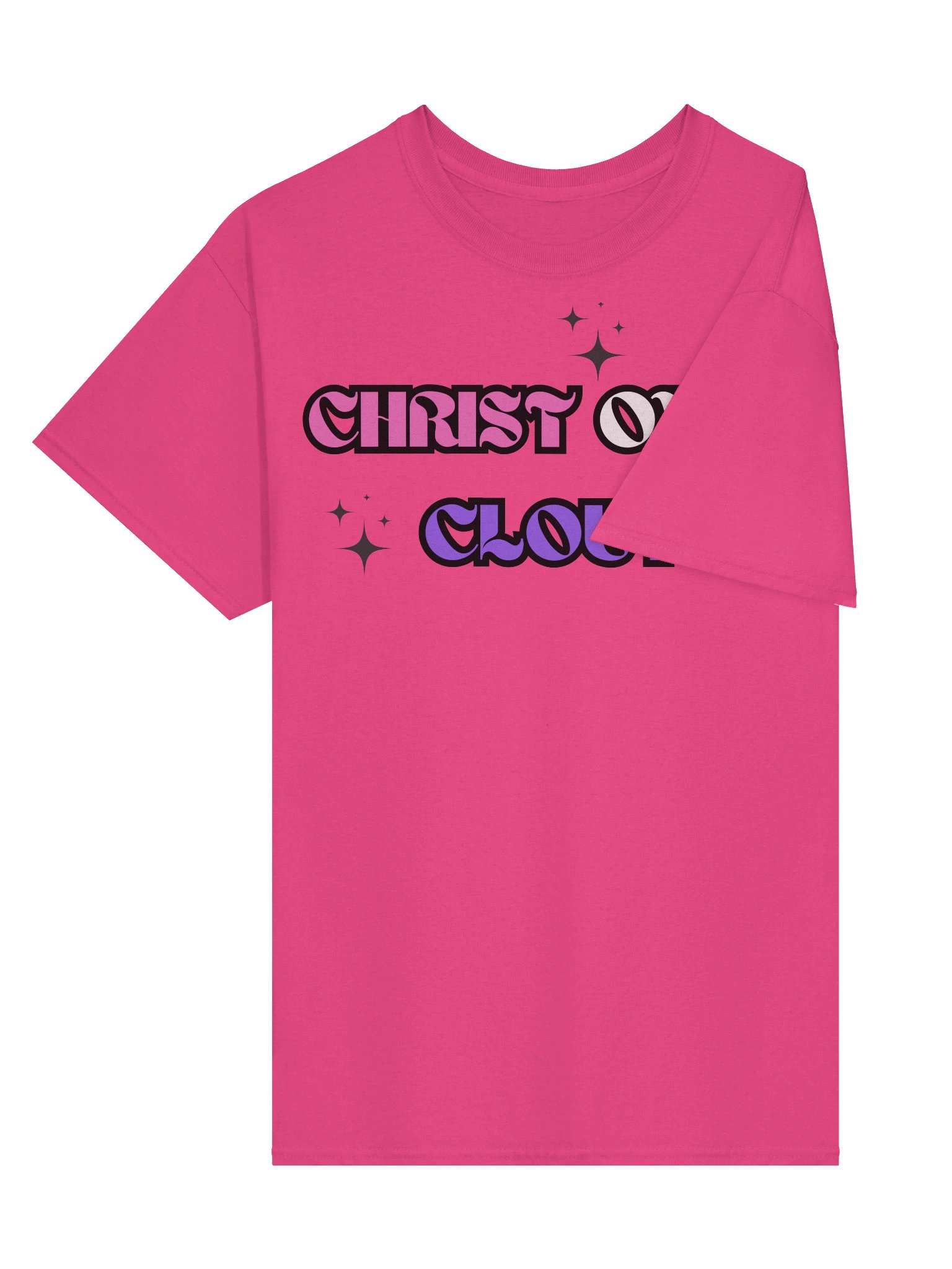 Christ Over Clout Christian T Shirt Faith Based Apparel Bold Kingdom Statement Christian Clothing product image (3)