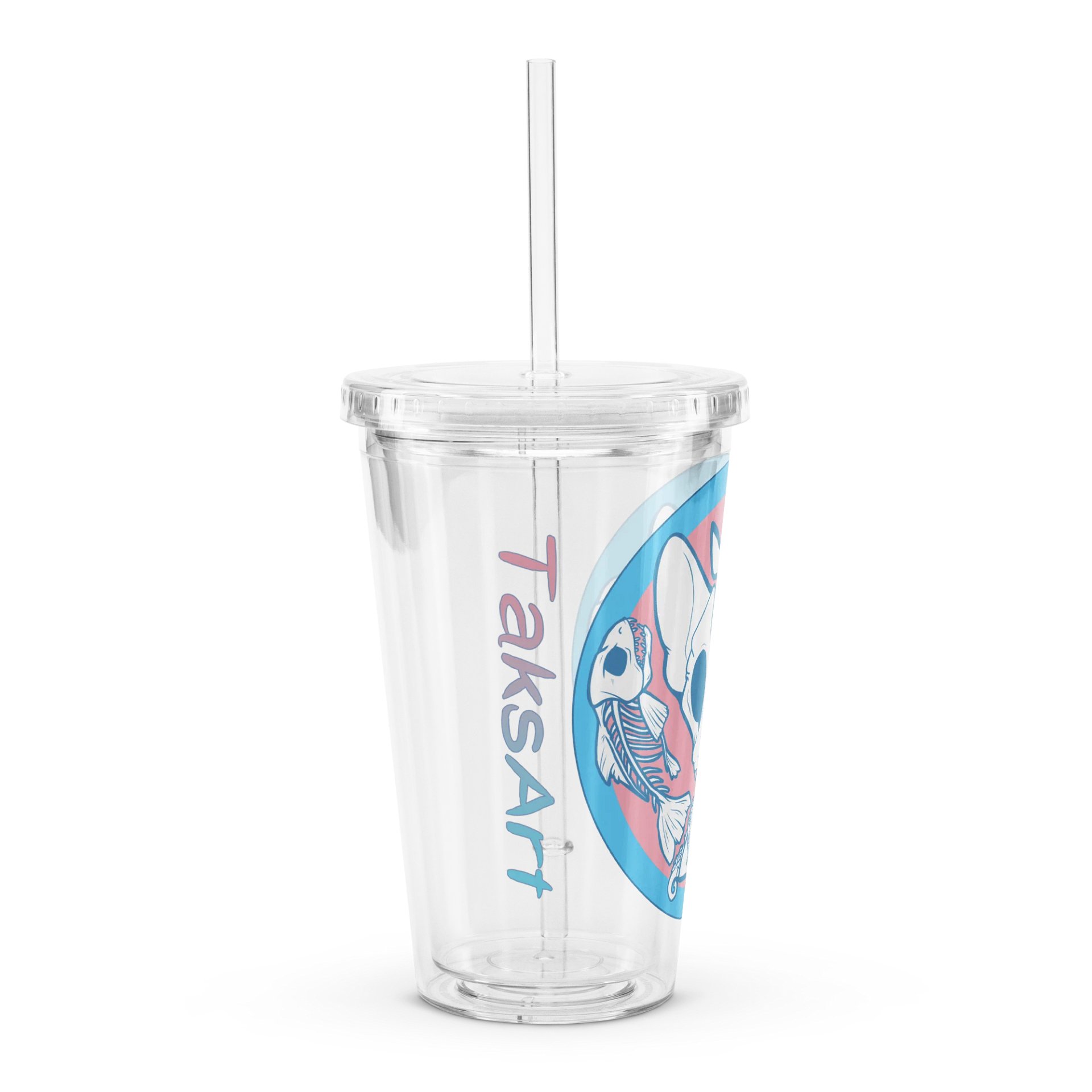Cup with Straw - Trans Pride product image (3)