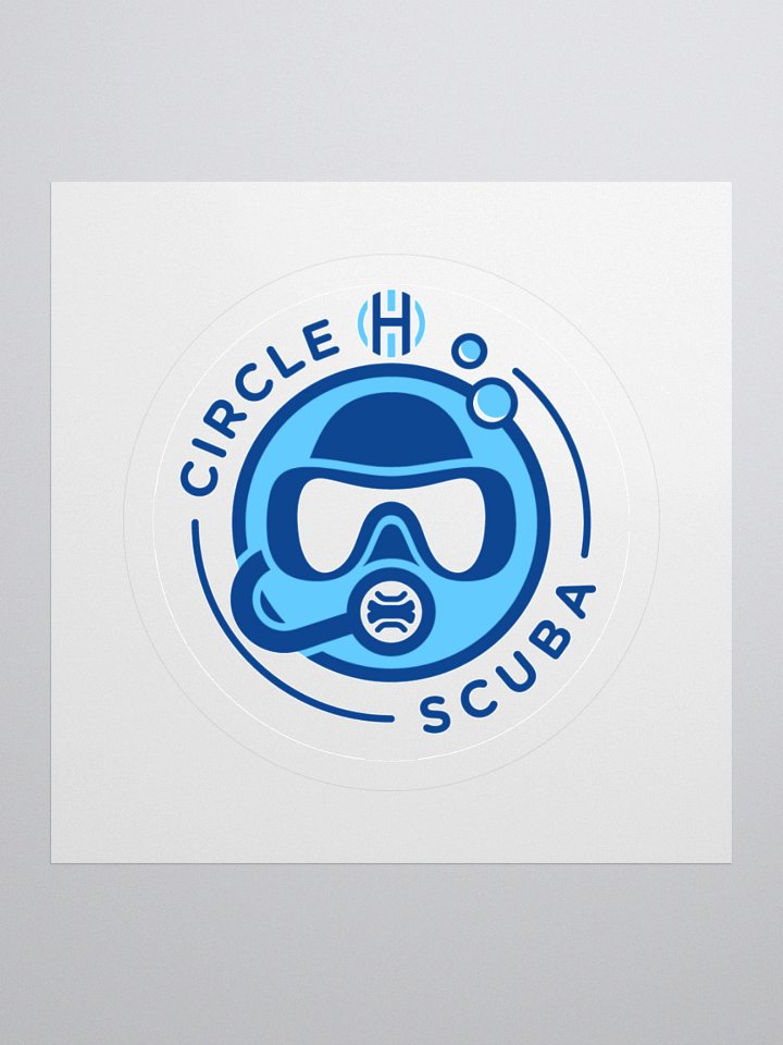 Circle H Scuba Sticker product image (1)