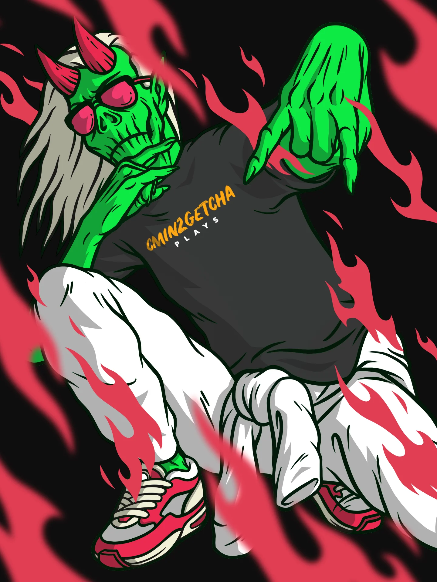 cmin2getcha plays Dark Design Tee - Mens product image (6)