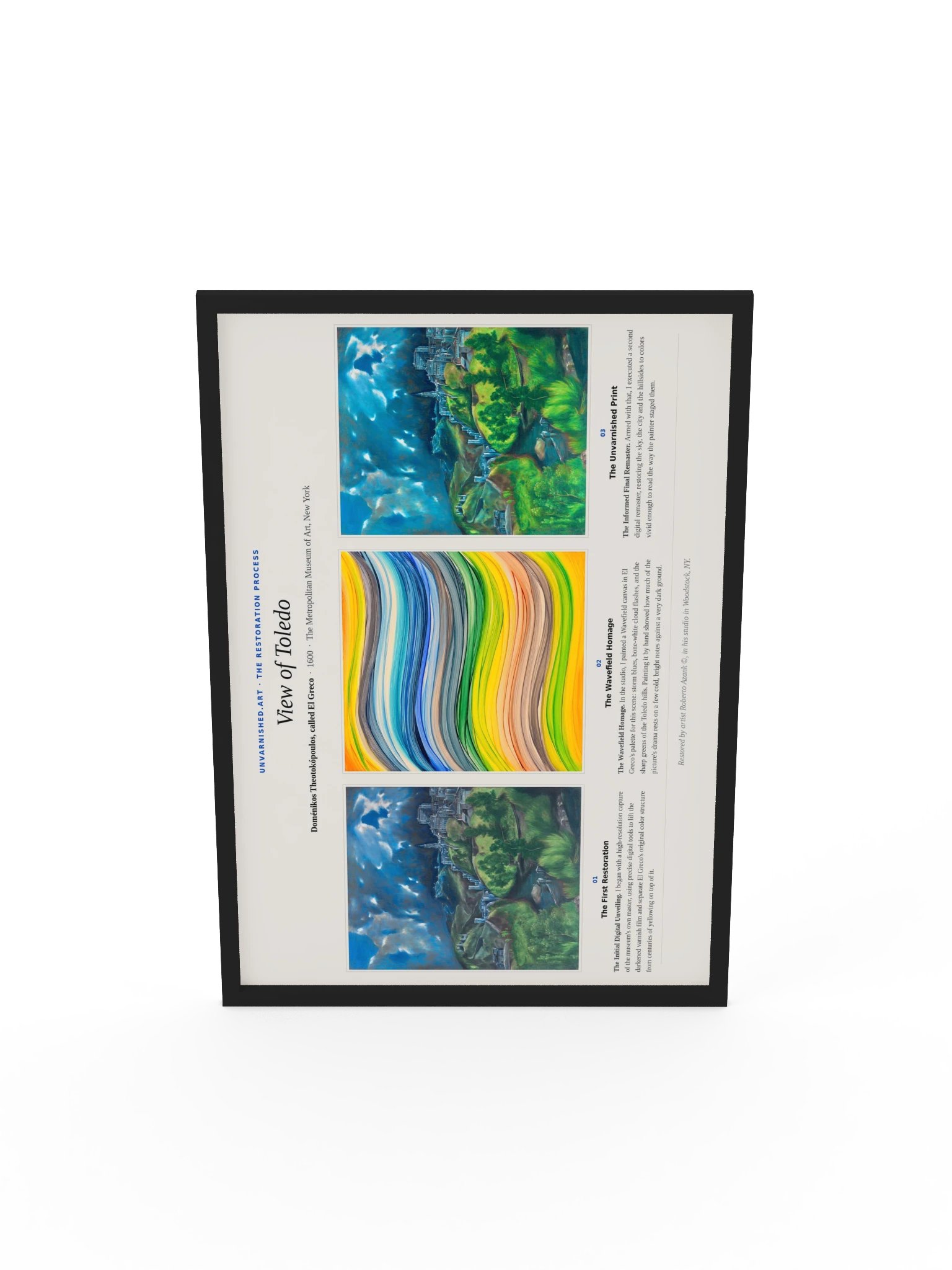 View of Toledo — Framed Process Poster product image (5)