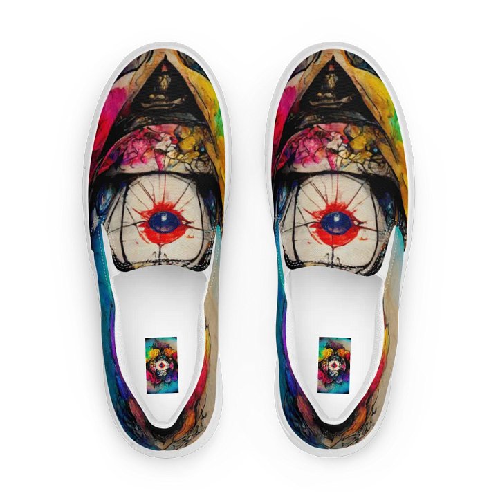 Breezy Step: Men's Custom Slip-On Canvas Shoes product image (1)