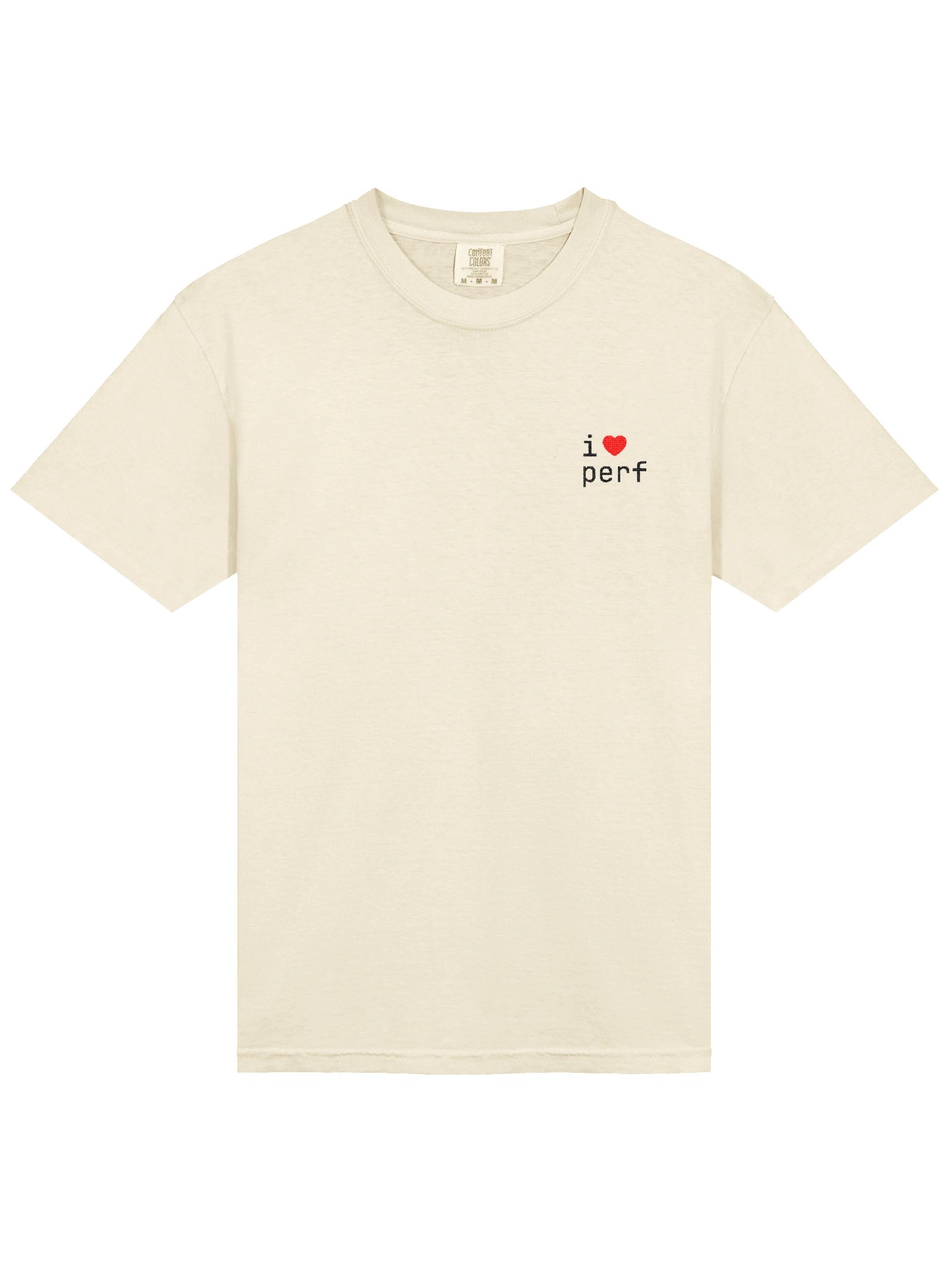 i ❤️ perf t-shirt product image (2)