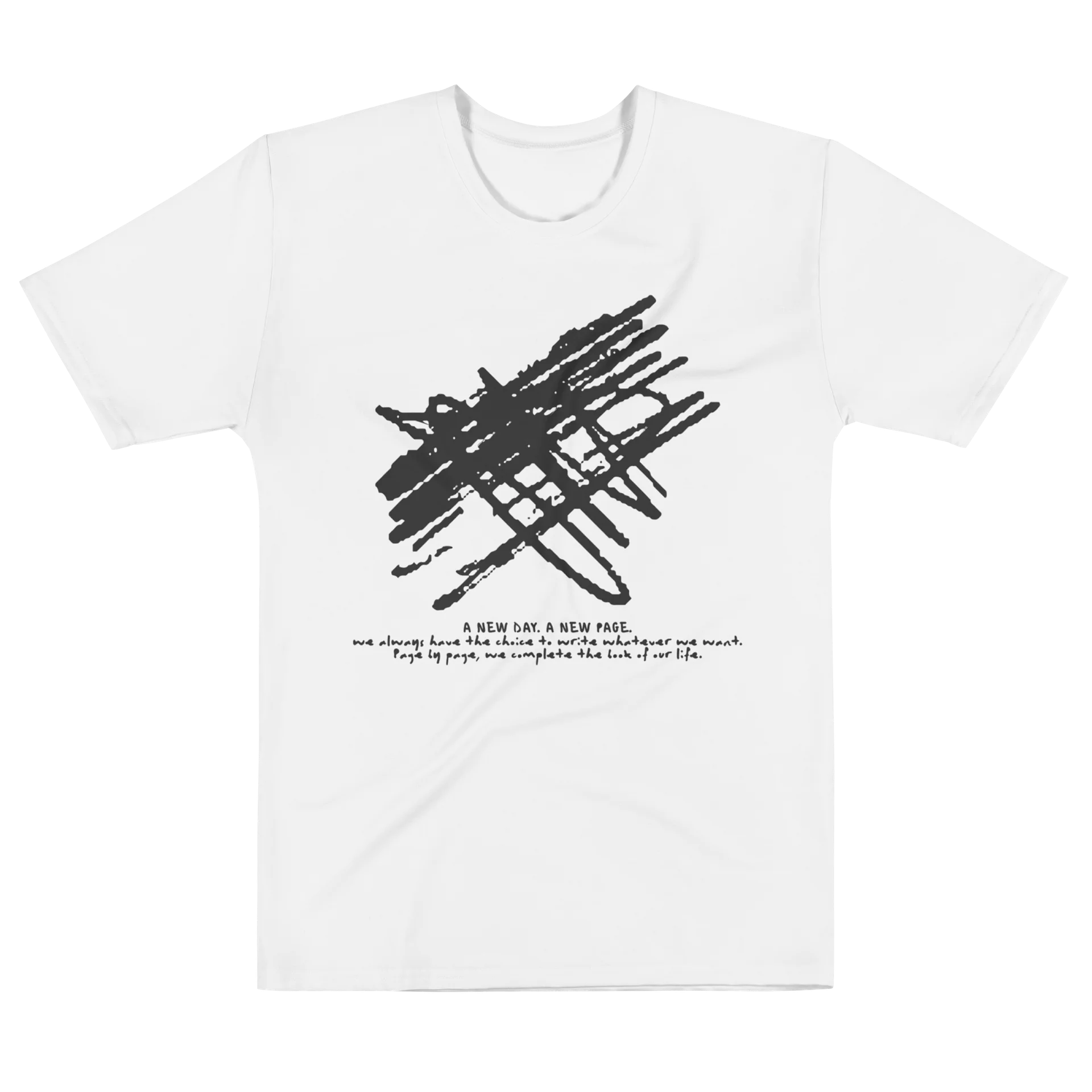Obscured Scribble Graphic Tee product image (1)