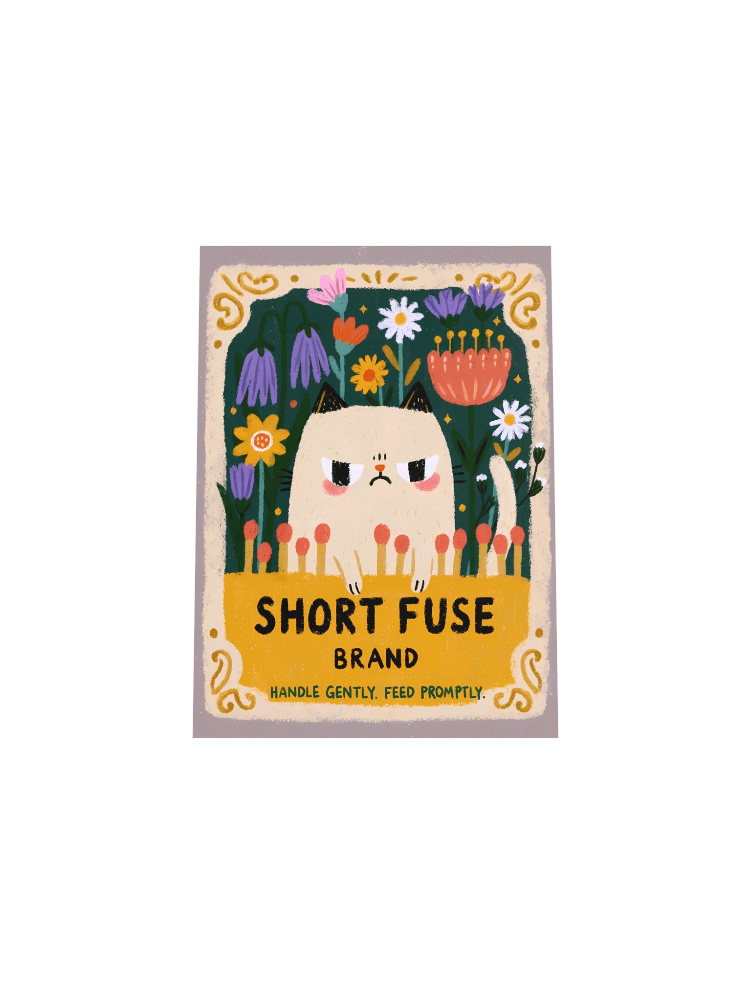 Short Fuse Cat Poster product image (16)