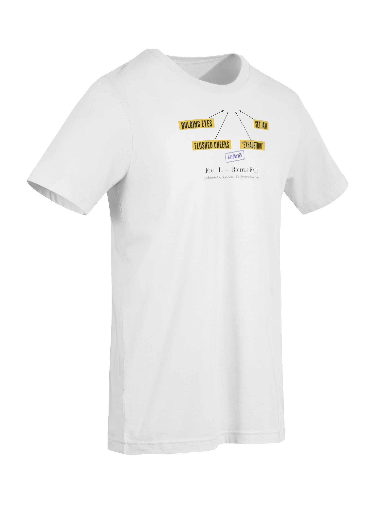 Fig. 1, Bicycle Face Tee (light colours) product image (19)