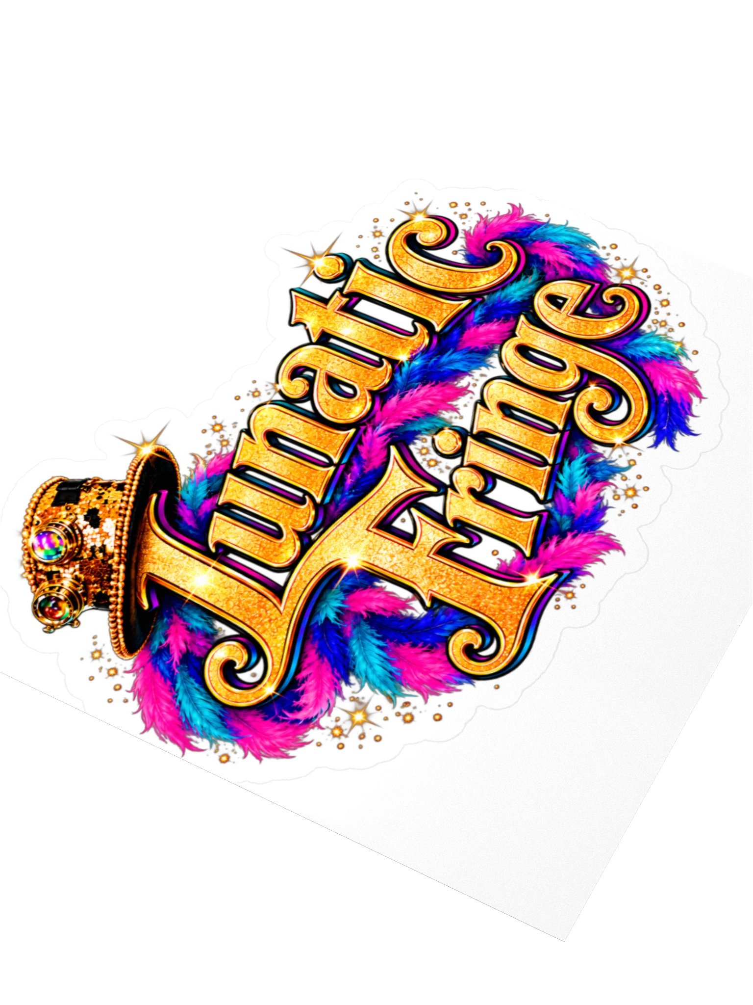 LUNATIC FRINGE STICKER product image (8)
