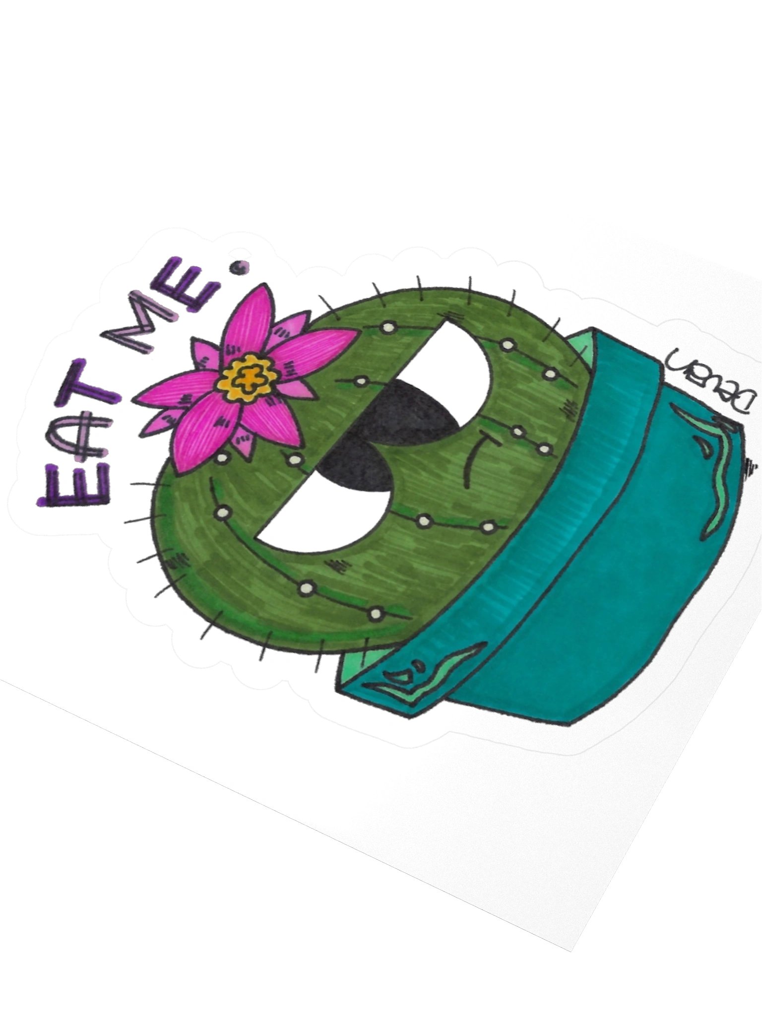 Angry Cactus Sticker product image (3)