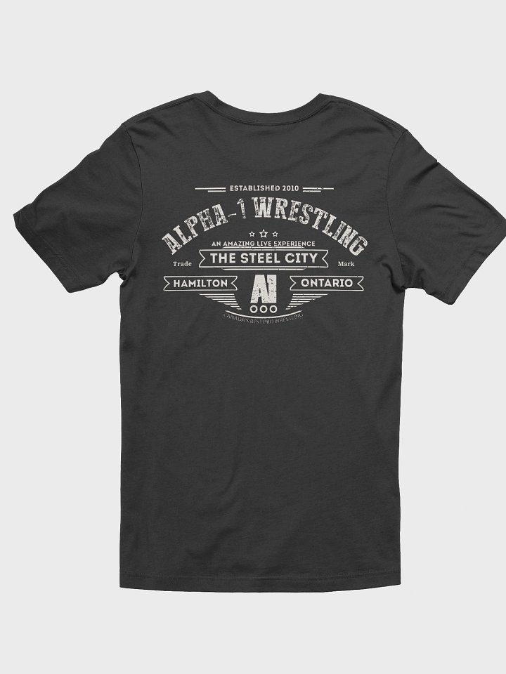Vintage Steel City A1 Wrestling Double Sided Tee product image (38)