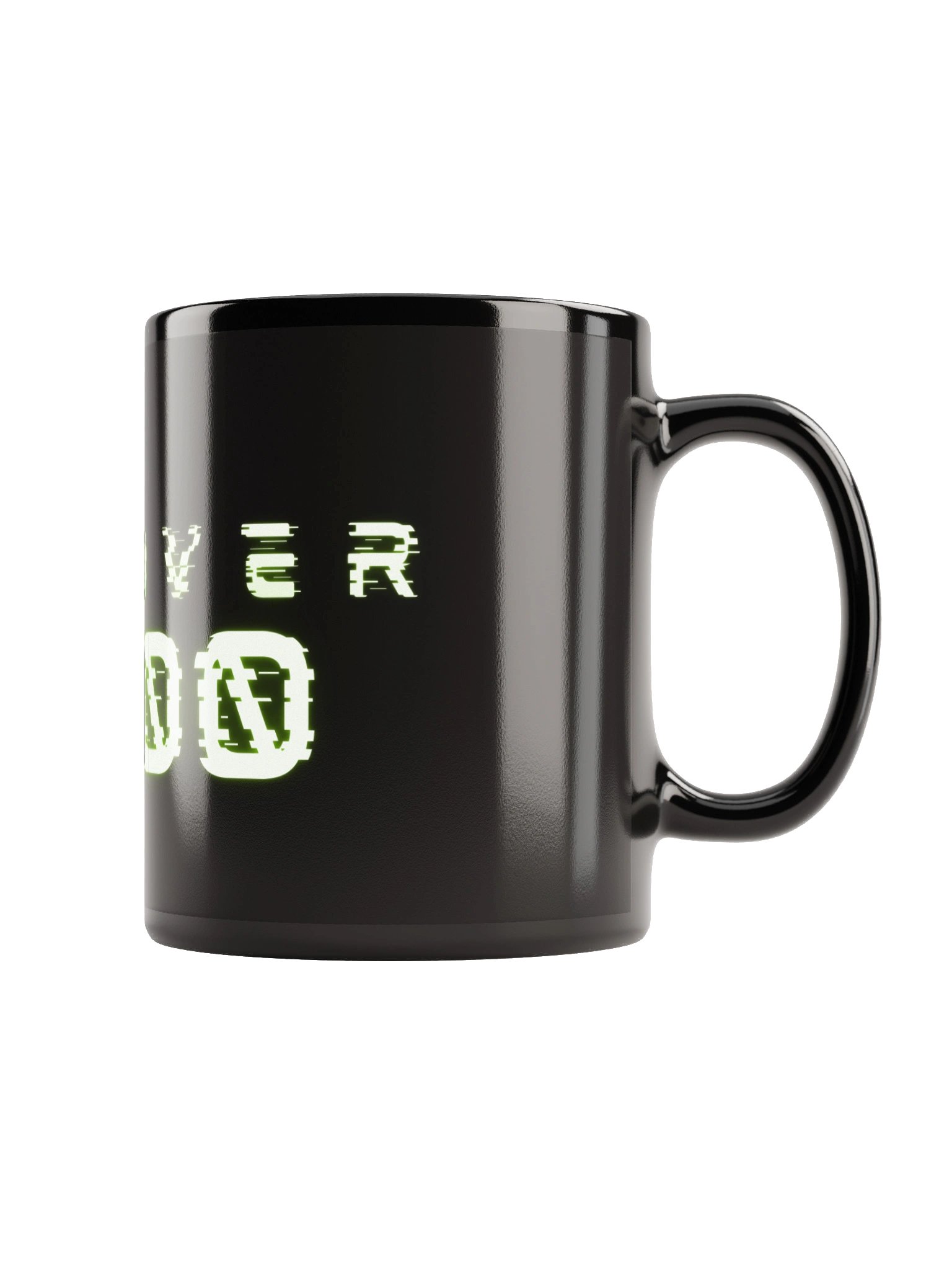 Its Over 9000 | Black Glossy Mug product image (1)