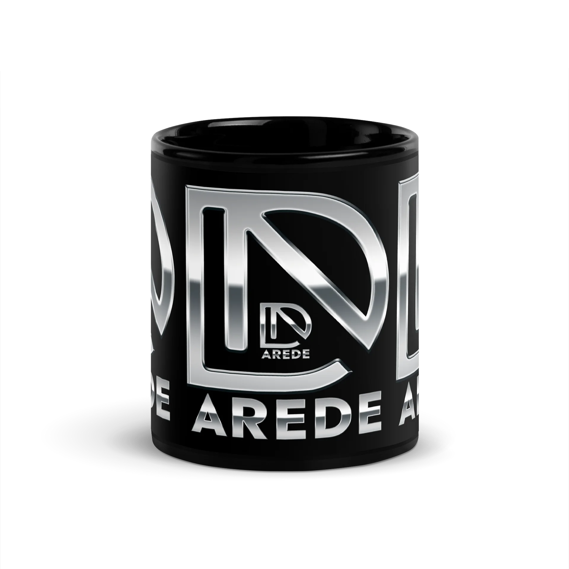 Chrome Monogram Black Mug product image (4)