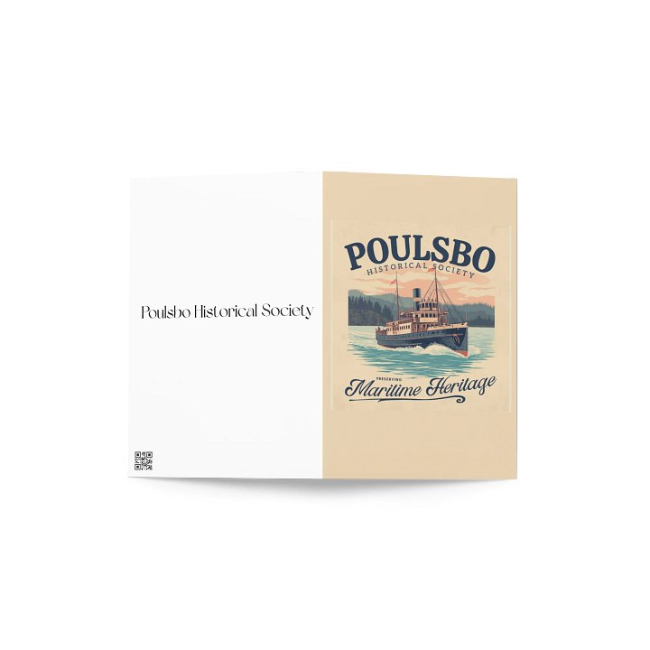 Poulsbo Historical Society Greeting Card product image (2)