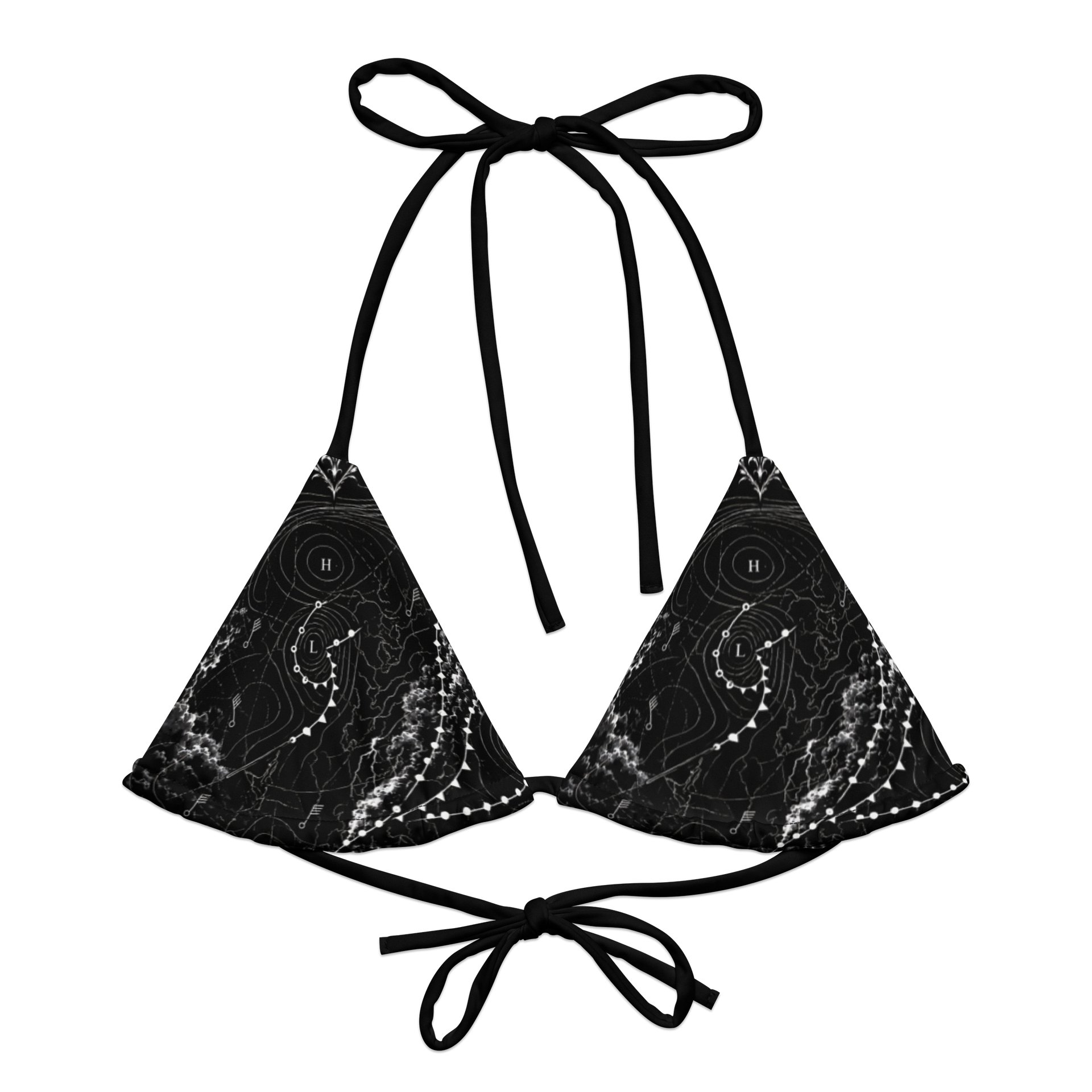 Analyse The Surface? — Goth Aviation Weather String Bikini TOP product image (1)