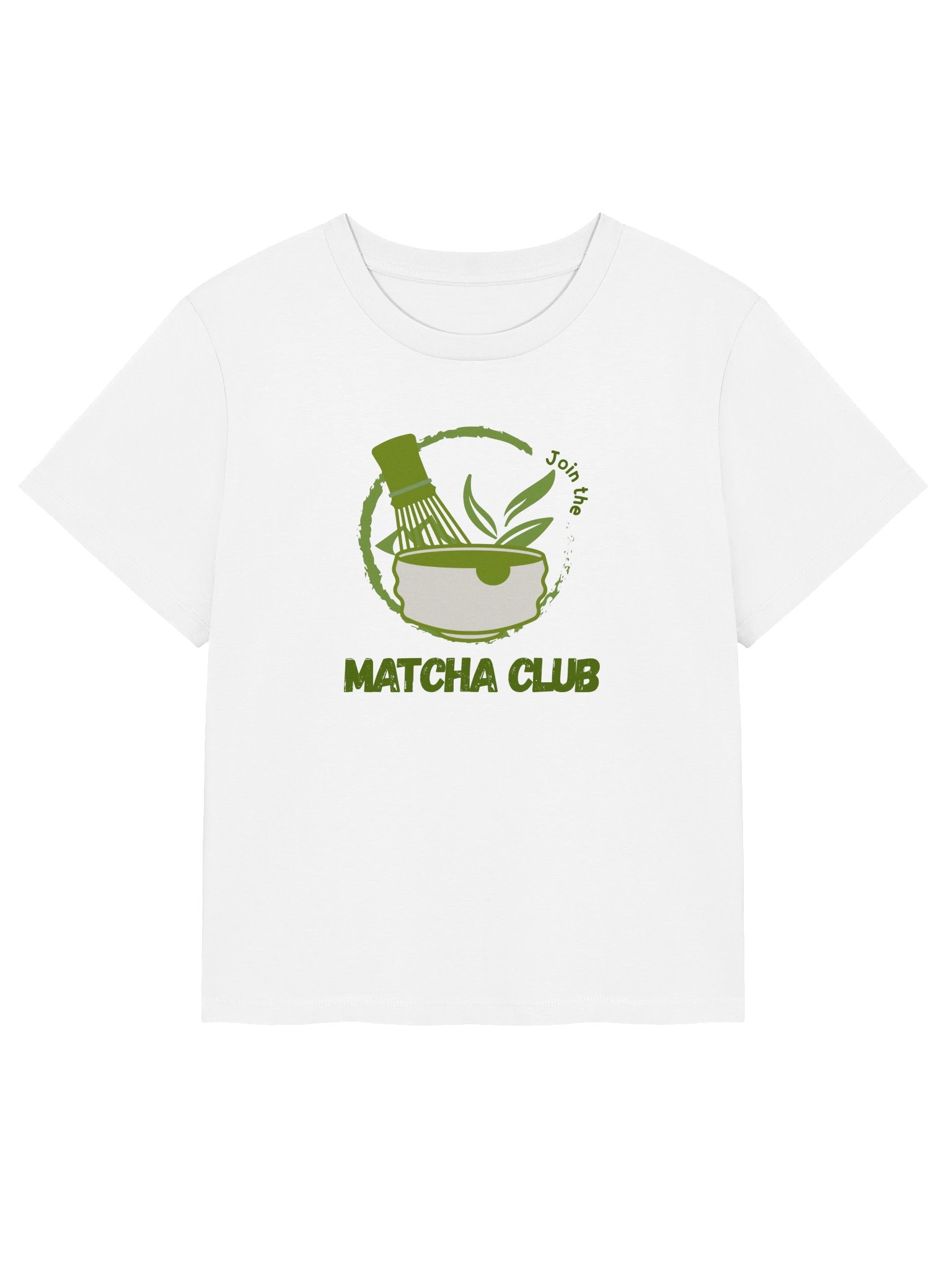 Join The MATCHA CLUB Graphic T-Shirt - Vintage Green Tea Tee product image (42)