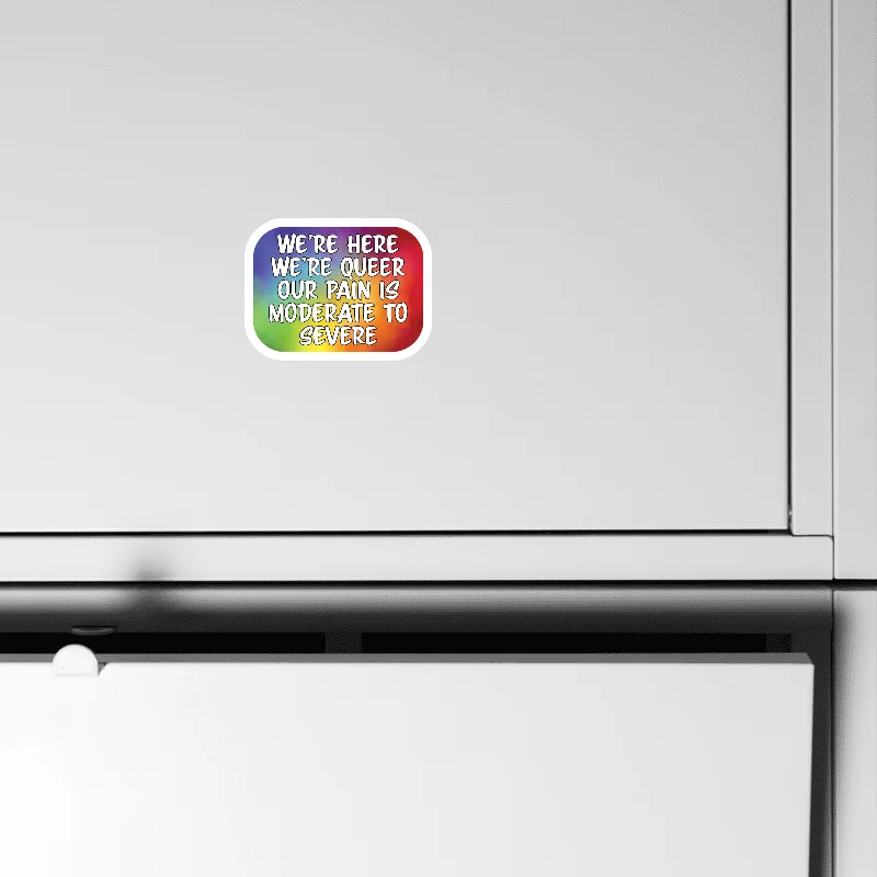 Moderate to Severe Vinyl Sticker product image (2)