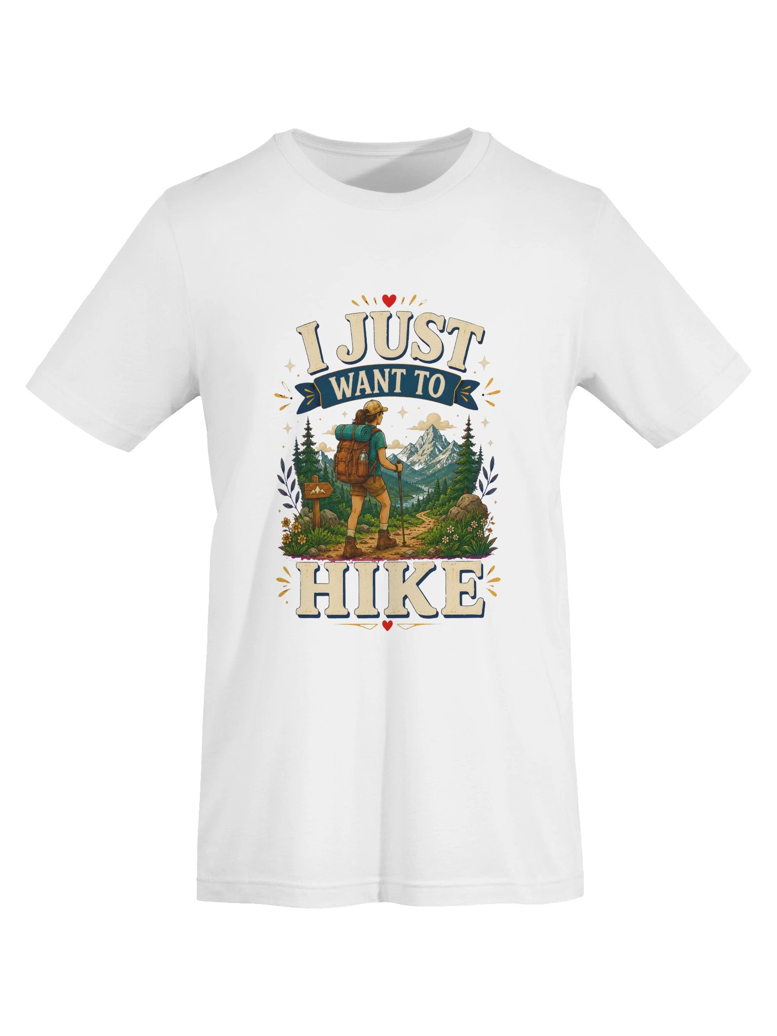 I Just Want To Hike Tee product image (33)