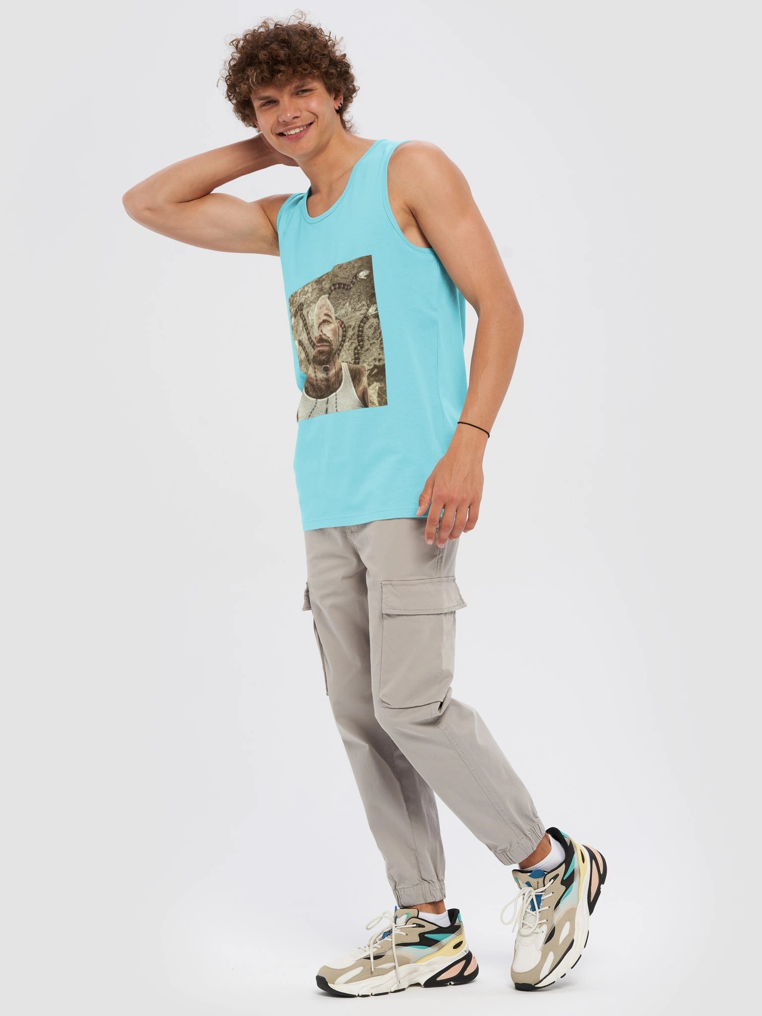 The End | I Am Adrammelech | Cotton Heritage Men's Premium Tank Top product image (3)