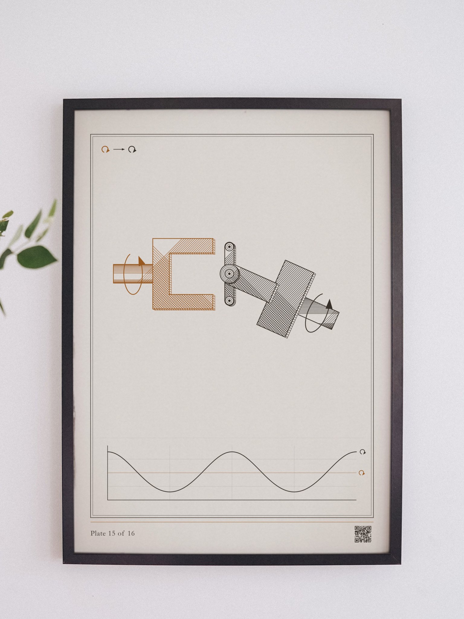 Universal joint print, framed, 12 x 16 in · MOTION 15 product image (6)