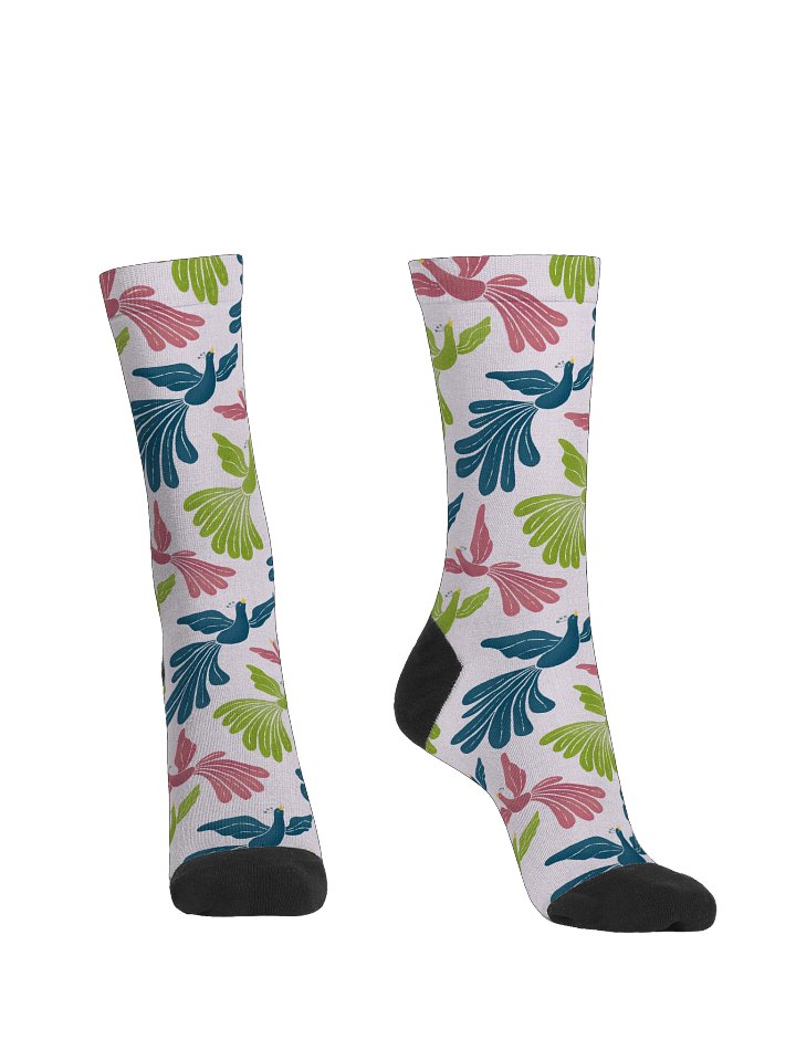 Mid-Century Modern Firebirds Premium Sustainable Crew Socks product image (2)