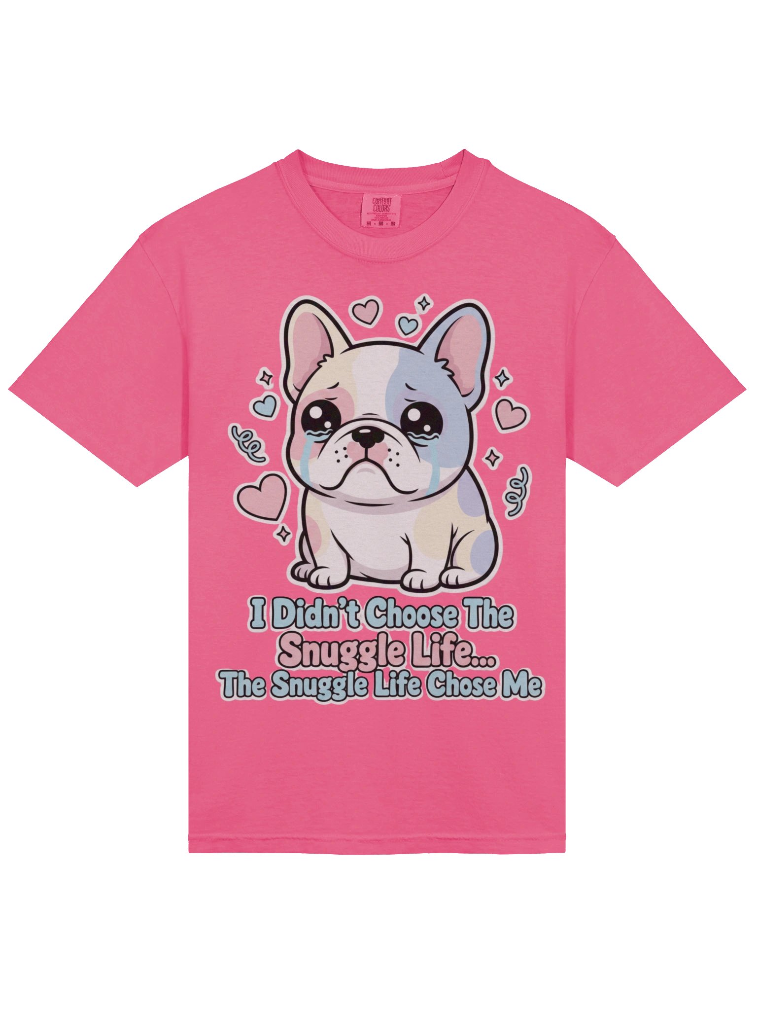 Snuggle Life French Bulldog T-Shirt product image (27)