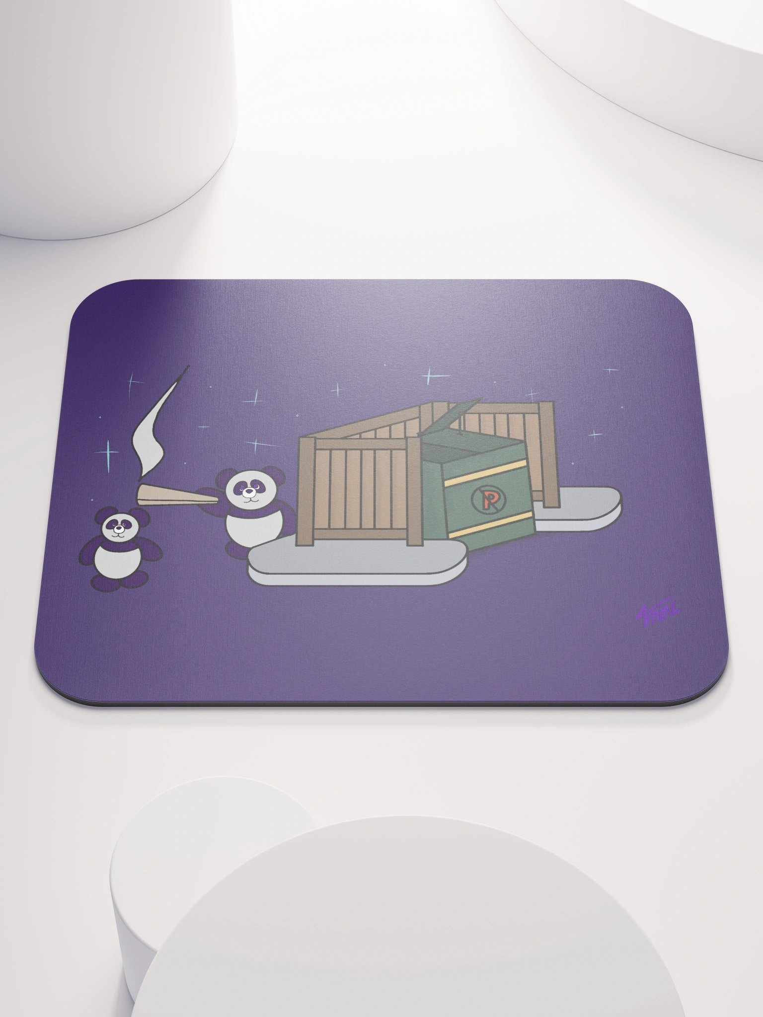 Trash Pandas Mouse Pad product image (1)