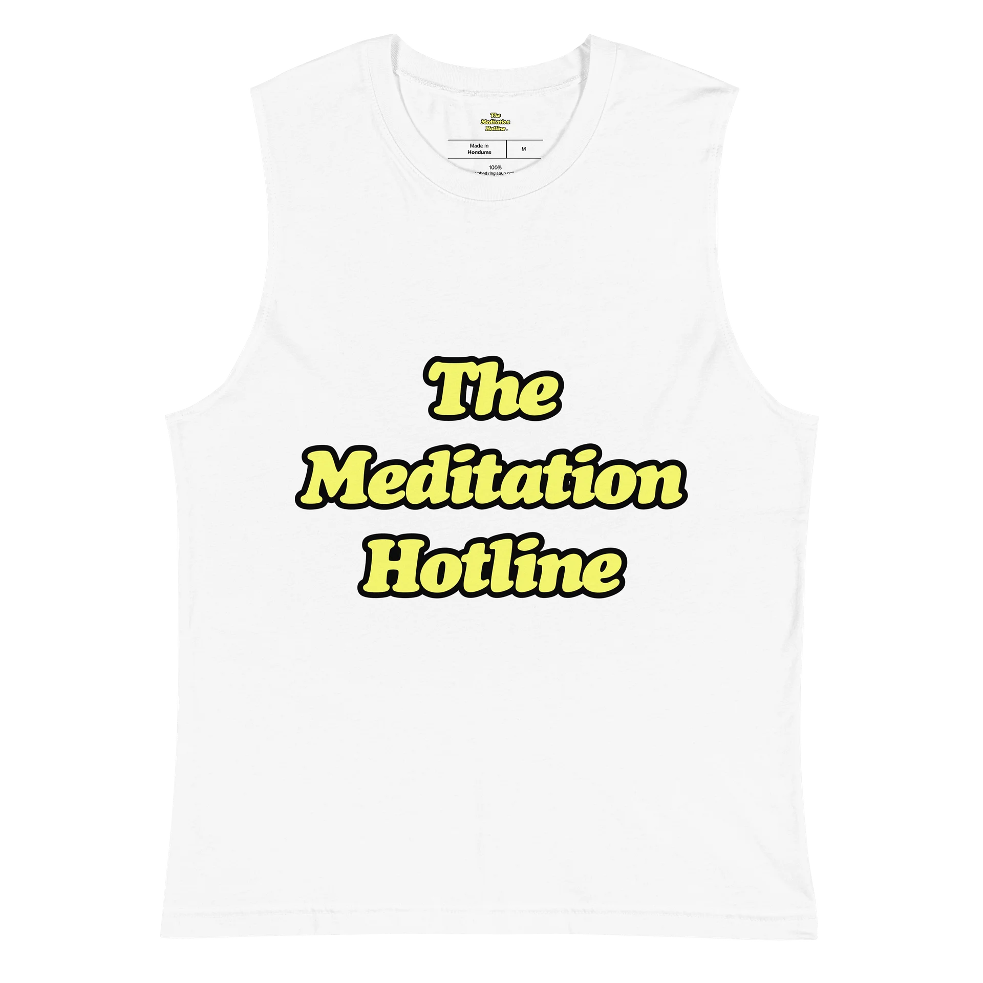 The Meditation Hotline Logo Muscle Tank product image (6)