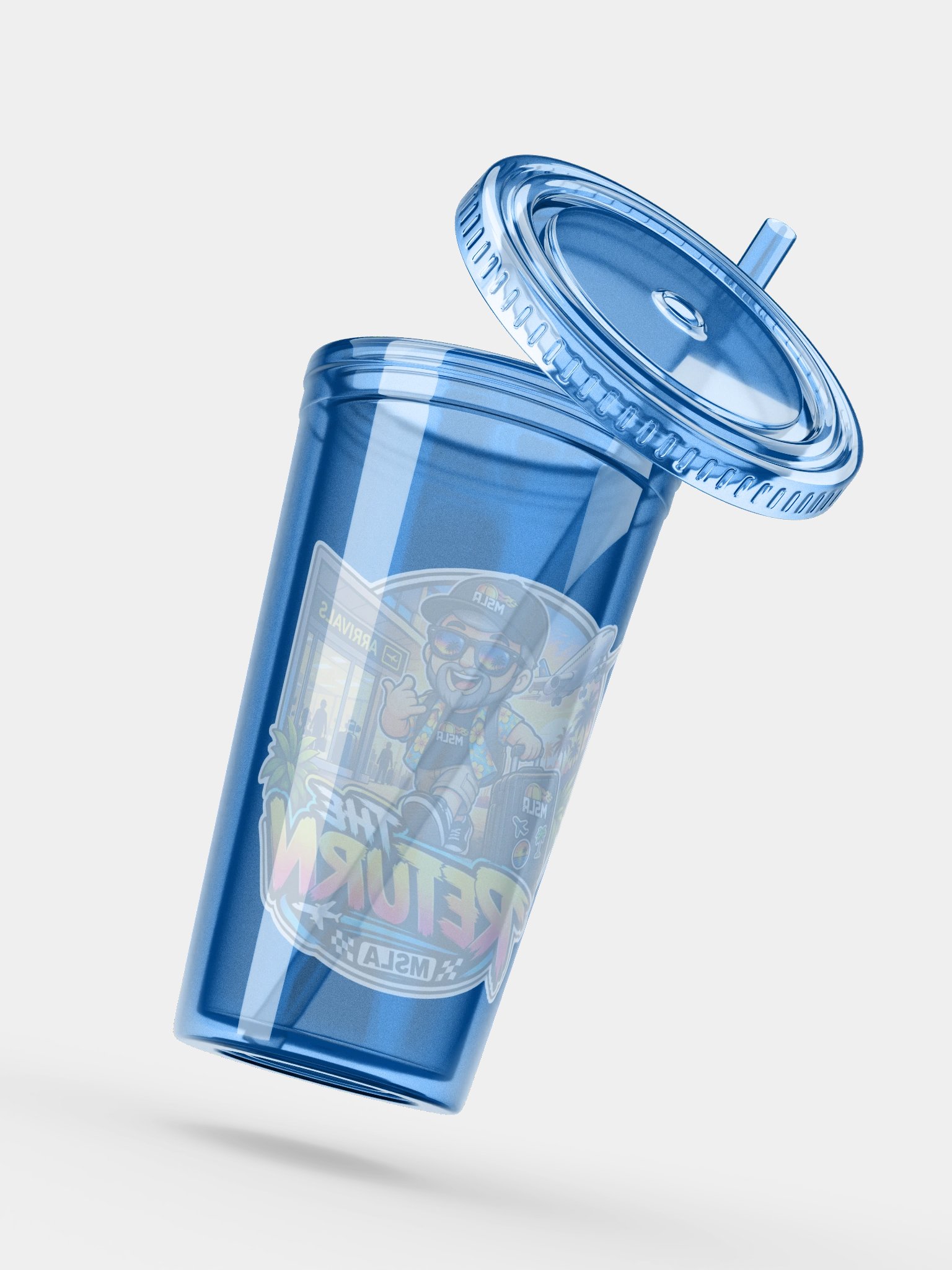 The Return - Clear Plastic Tumbler product image (6)