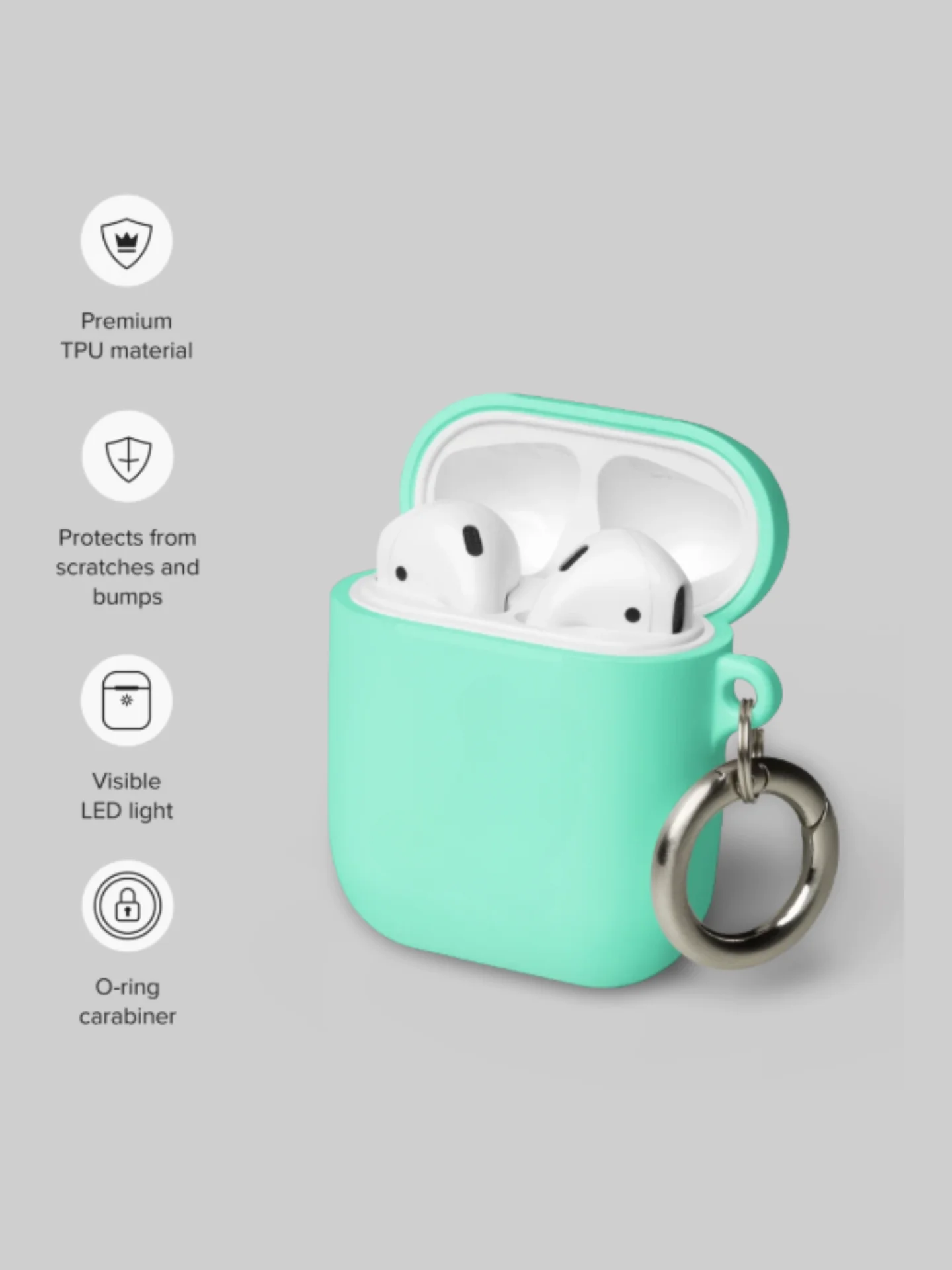 YOUR BEST FRIEND! / AIRPODS CASE PERSONALIZED NAME product image (4)