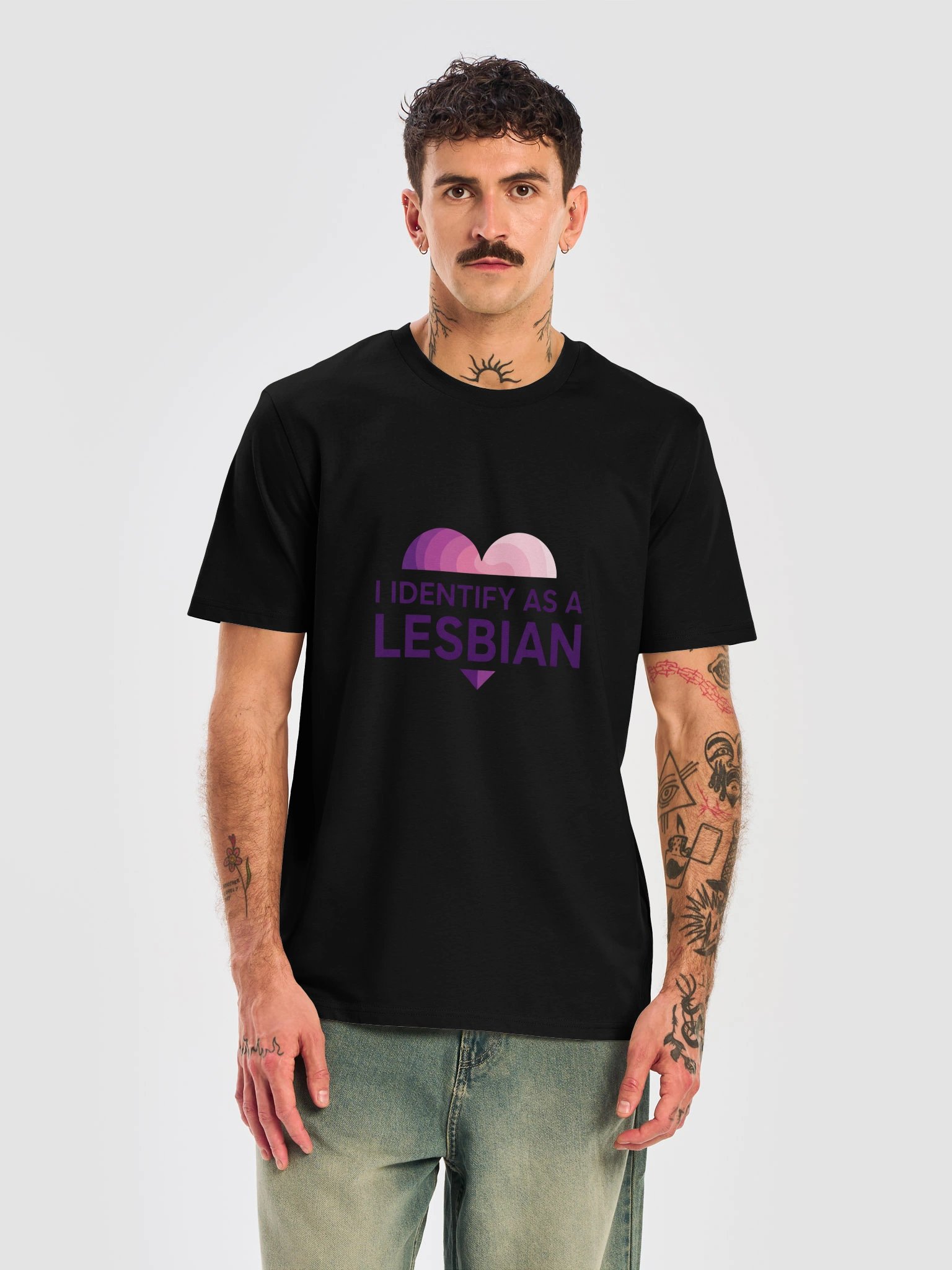 I Identify As A Lesbian Novelty T-Shirt product image (9)