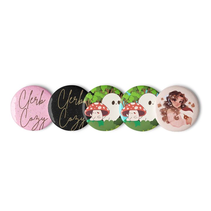 Do It Cozy & Clerb Cozy | Round Buttons product image (1)