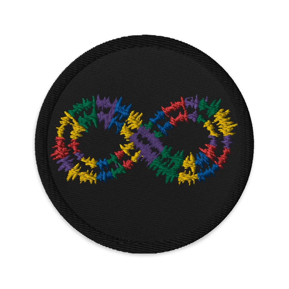 Rainbow Infinity Patch (Circle) product image (1)