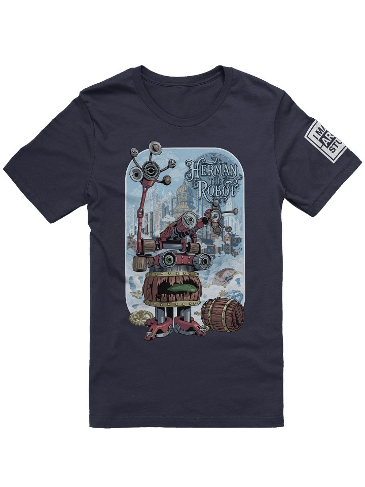 HERMAN THE ROBOT - Bella + Canvas Supersoft T-Shirt product image (1)