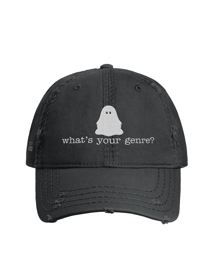 Genre Ghosts® What's your genre? Version 02 Distressed Hat product image (1)