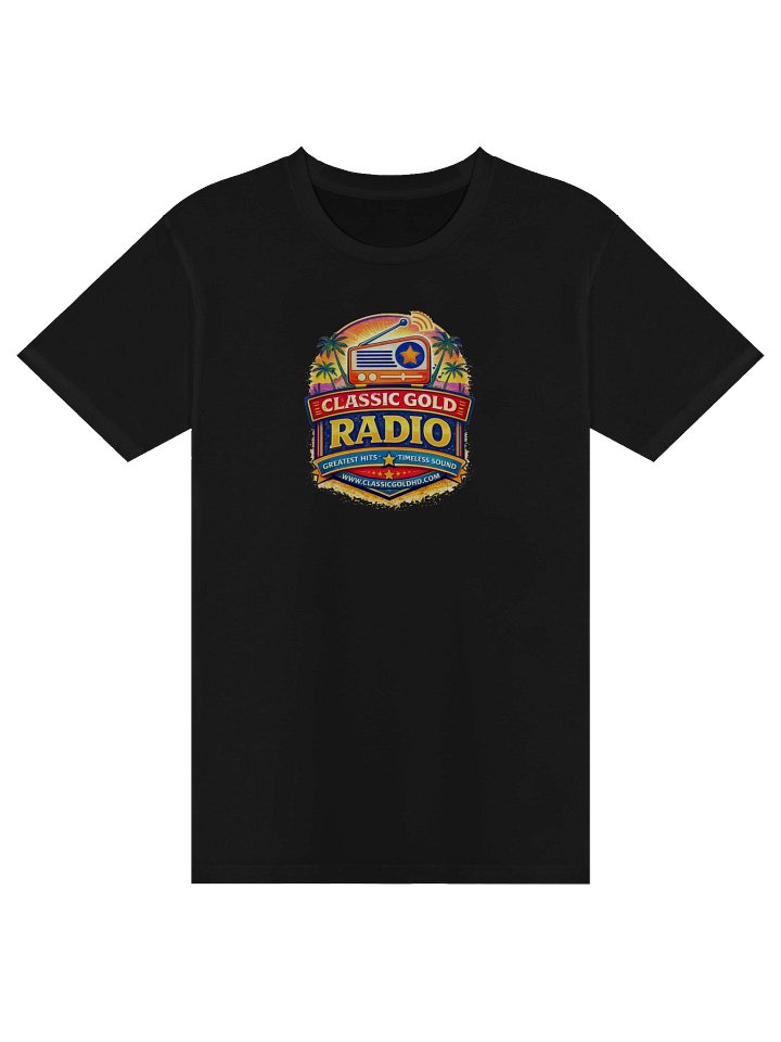 Classic Gold Radio – Signature Badge Tee product image (2)