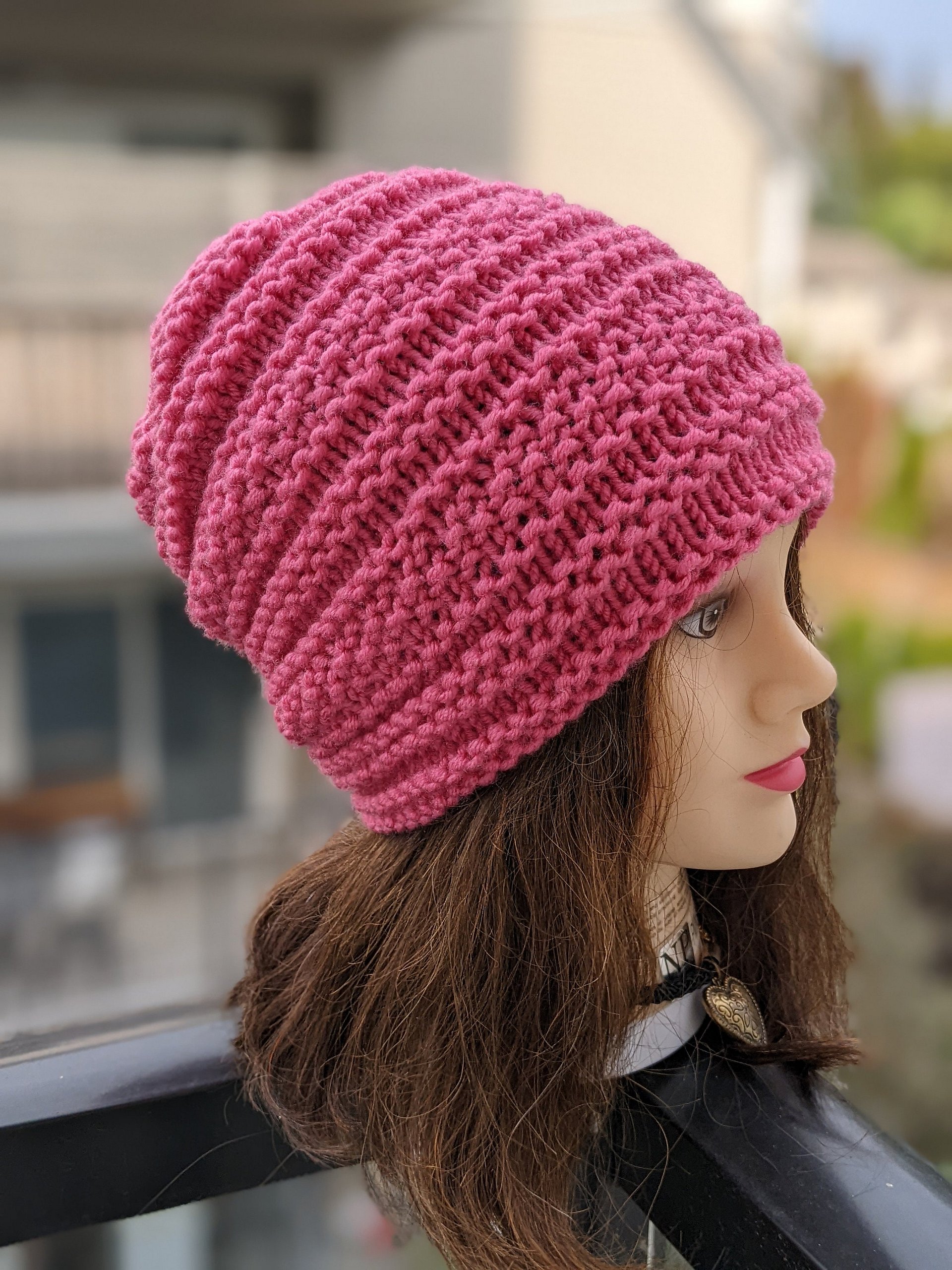Stretchy Winter Hat Knitting Pattern product image (3)