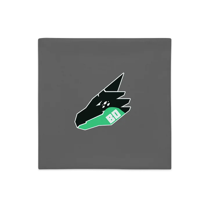 BD Black & Green Logo Pillow Case product image (1)
