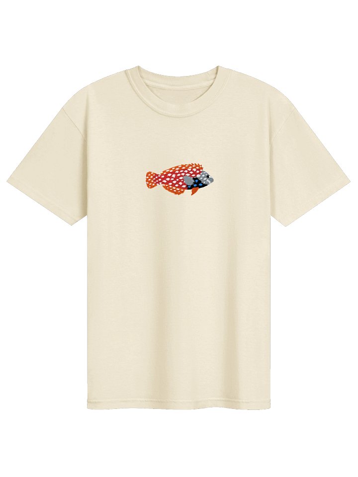 Blue Star Leopard Wrasse Embroidered Shirt | Macropharyngodon bipartitus Reef Fish Tee | Saltwater Aquarium Apparel product image (49)