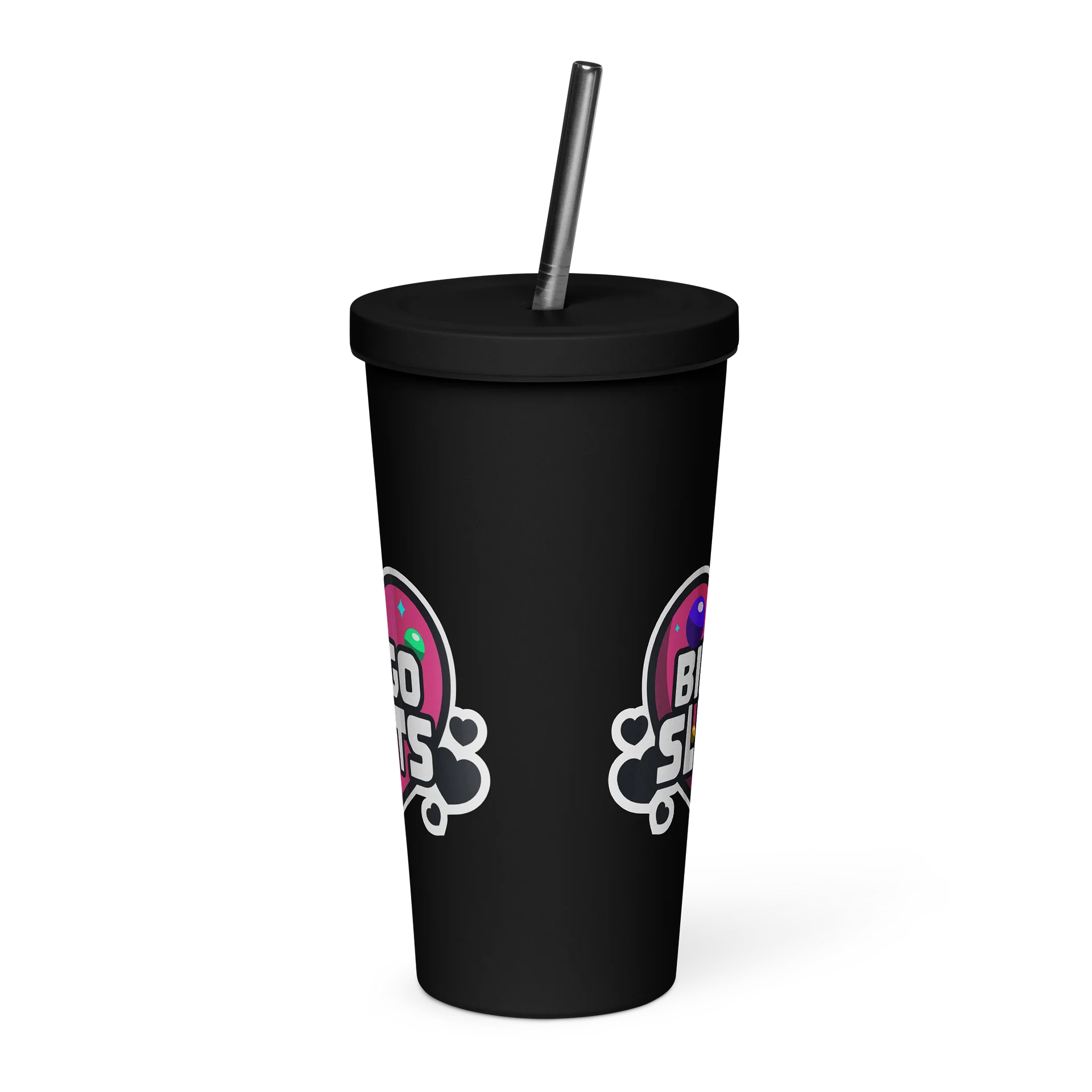 BINGO SLUTS INSULATED TUMBLER PINK product image (3)