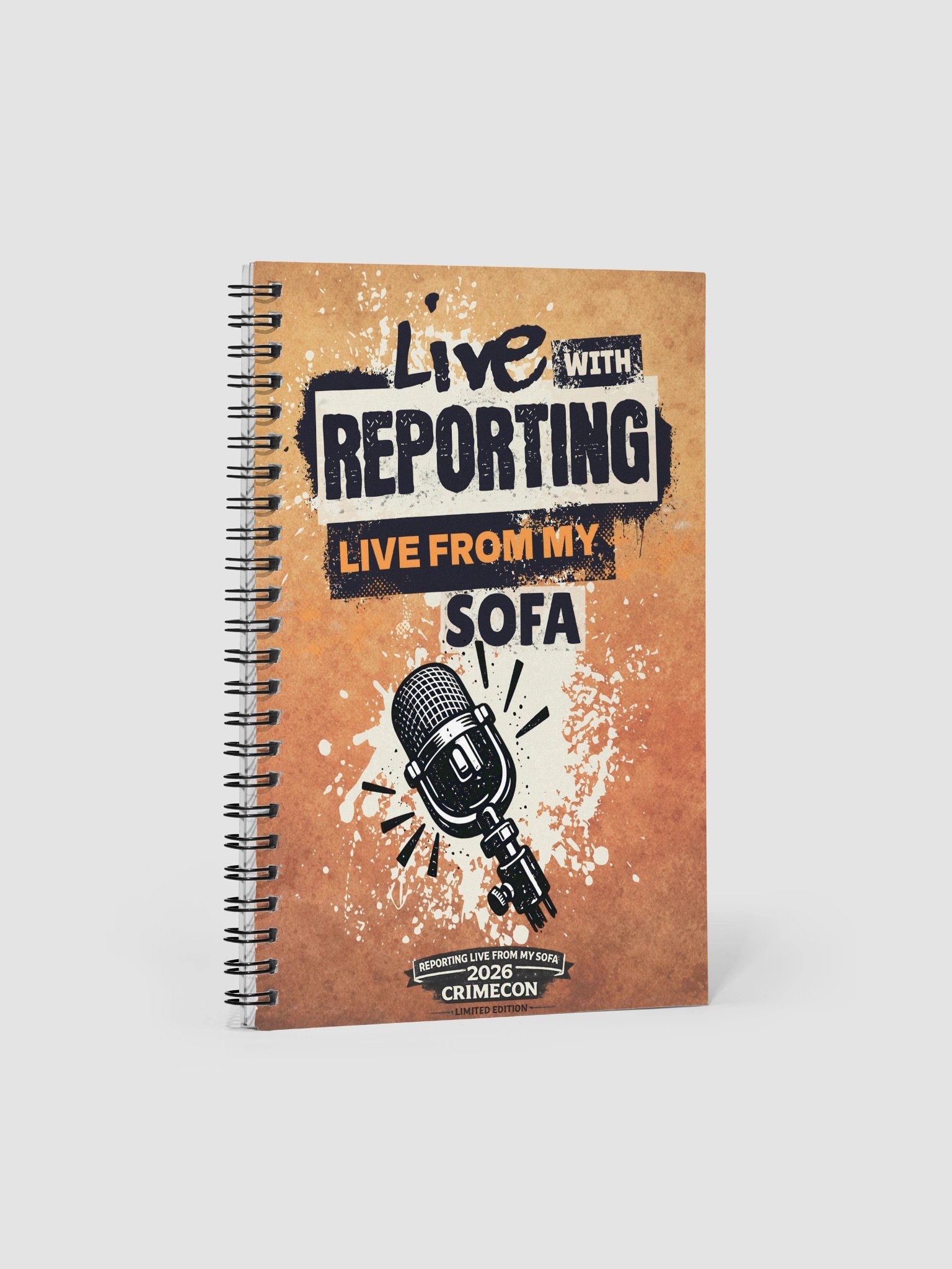 CrimeCon 2026 Sofa Squad Notes Journal product image (1)