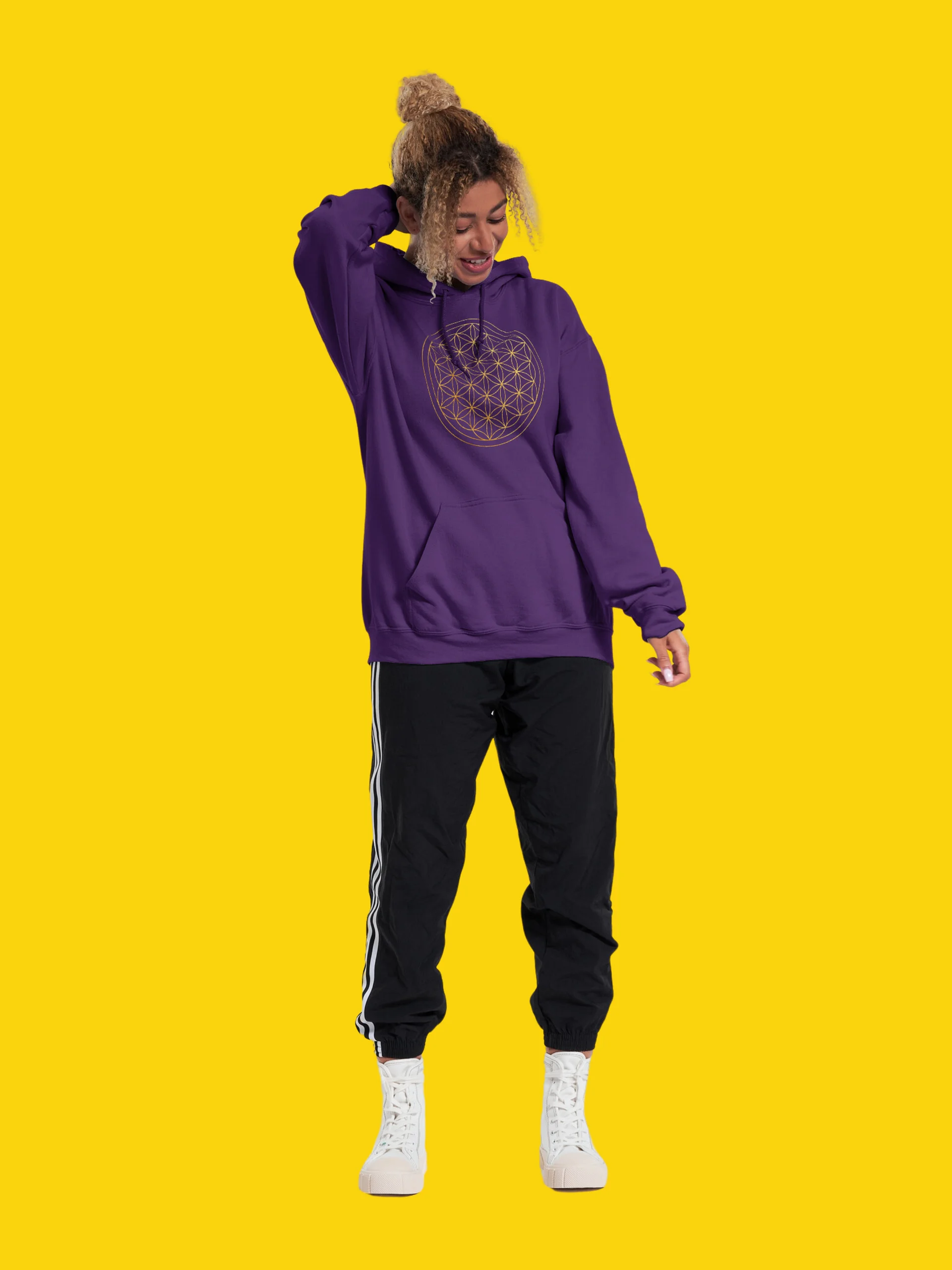 Gildan Classic Hoodie | Flower of Life product image (5)
