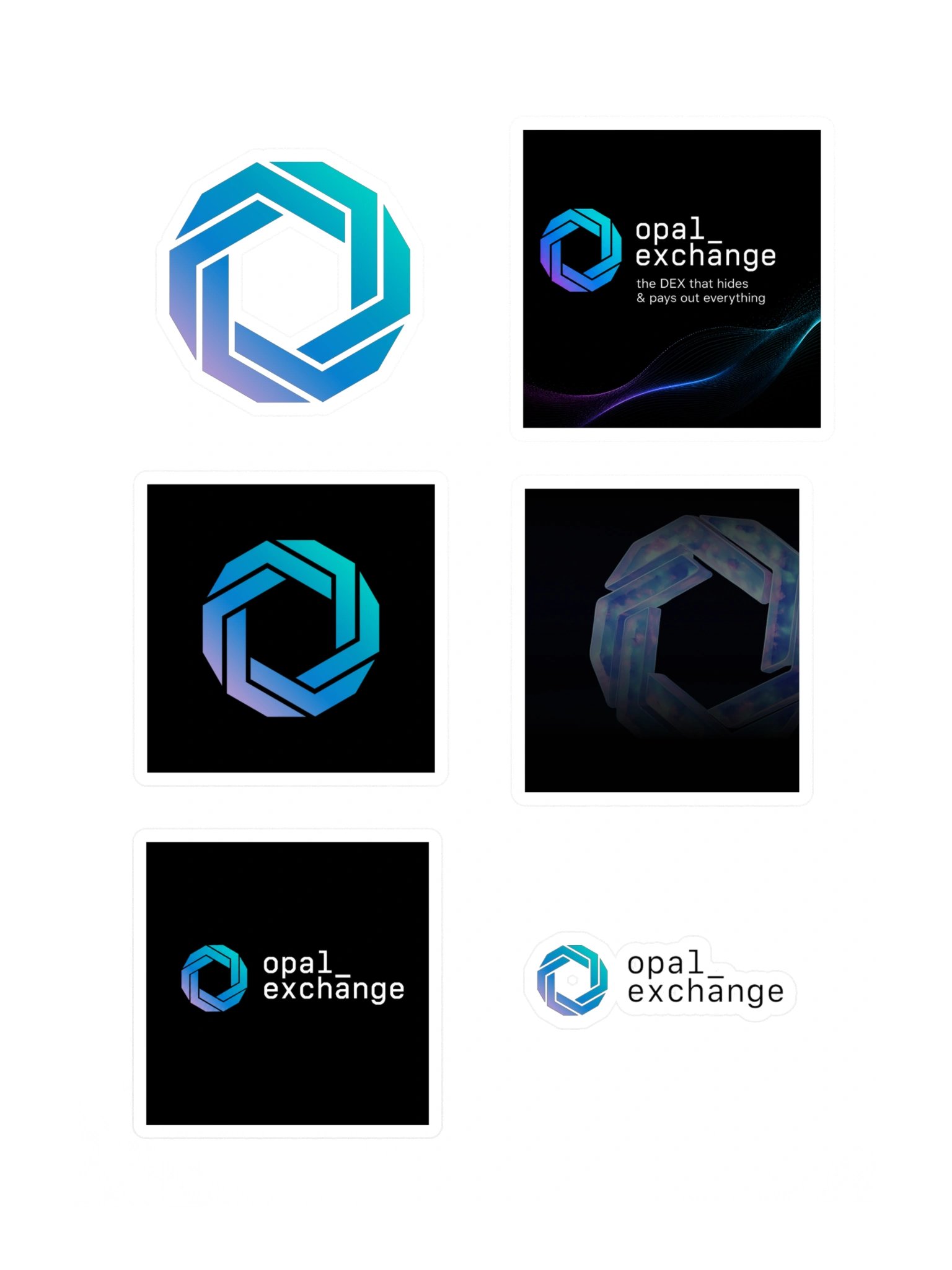 Assorted stickers - Opal DEX product image (3)